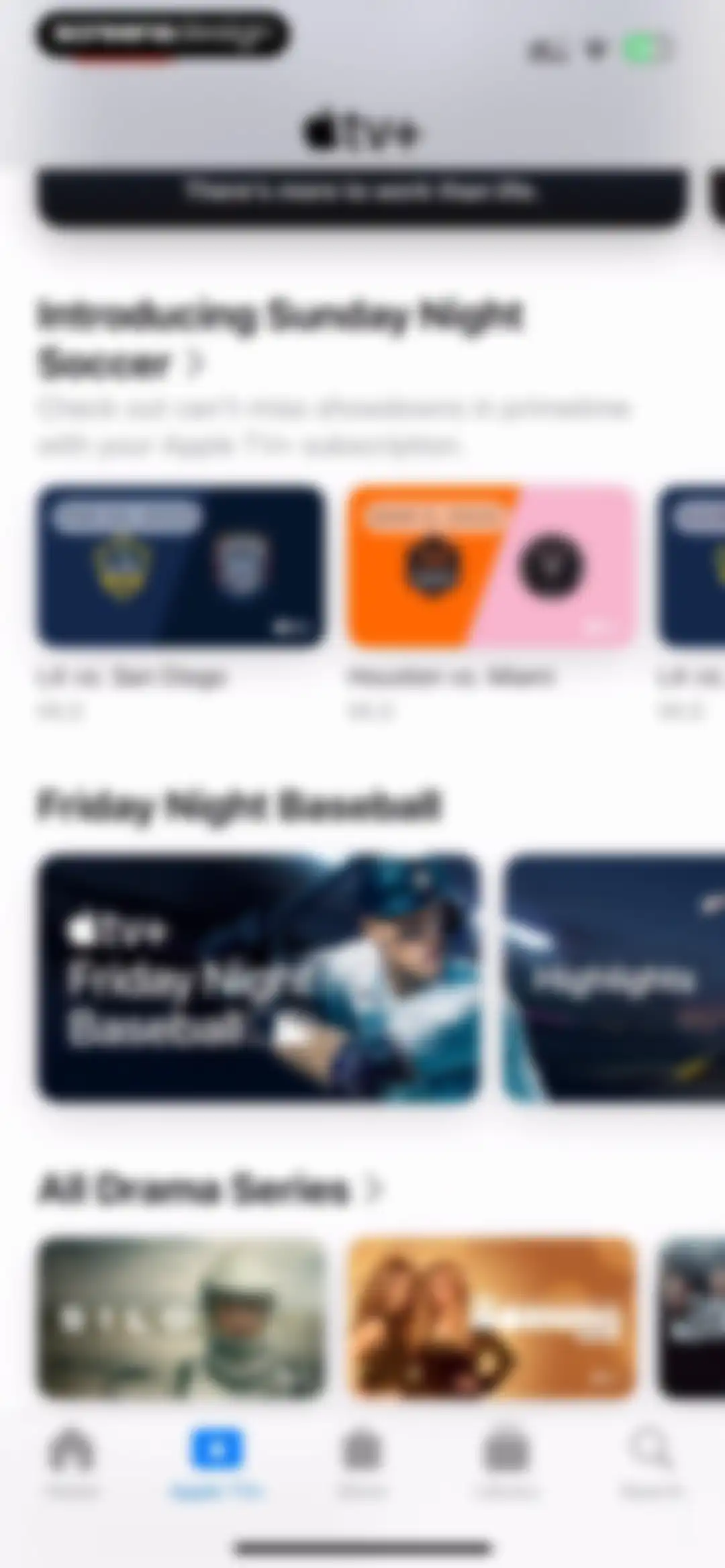 Apple TV screen 25