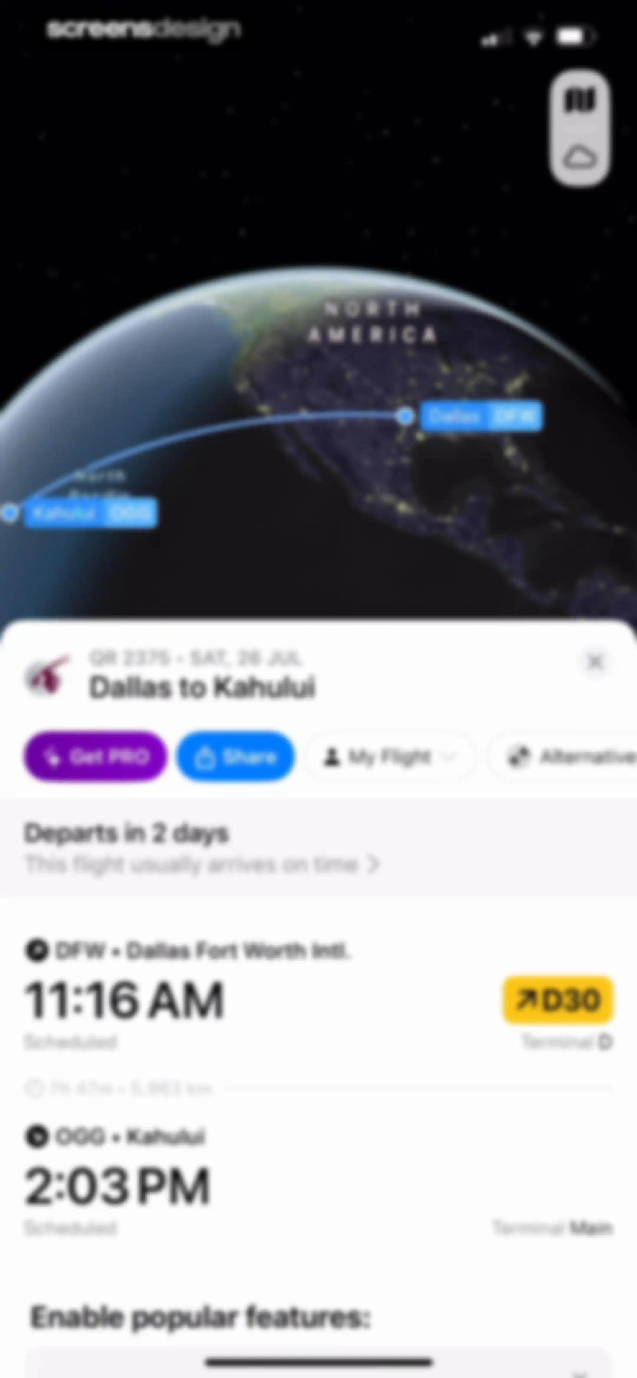 Flighty – Live Flight Tracker screen 62