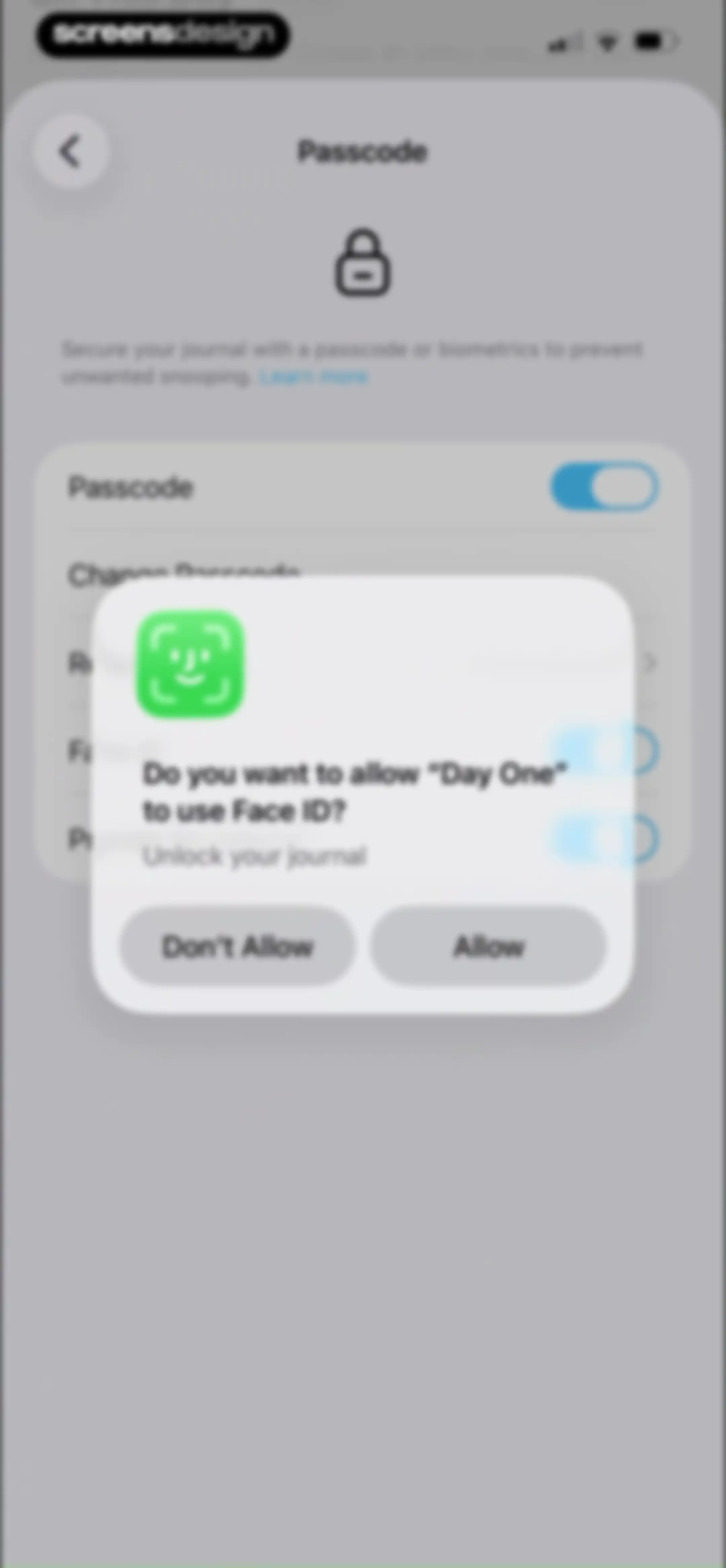 Day One: Daily Journal & Diary screen 147
