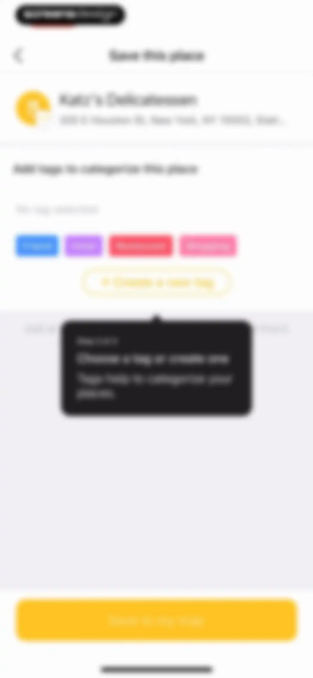 Mapstr – Save & Follow Places screen 33