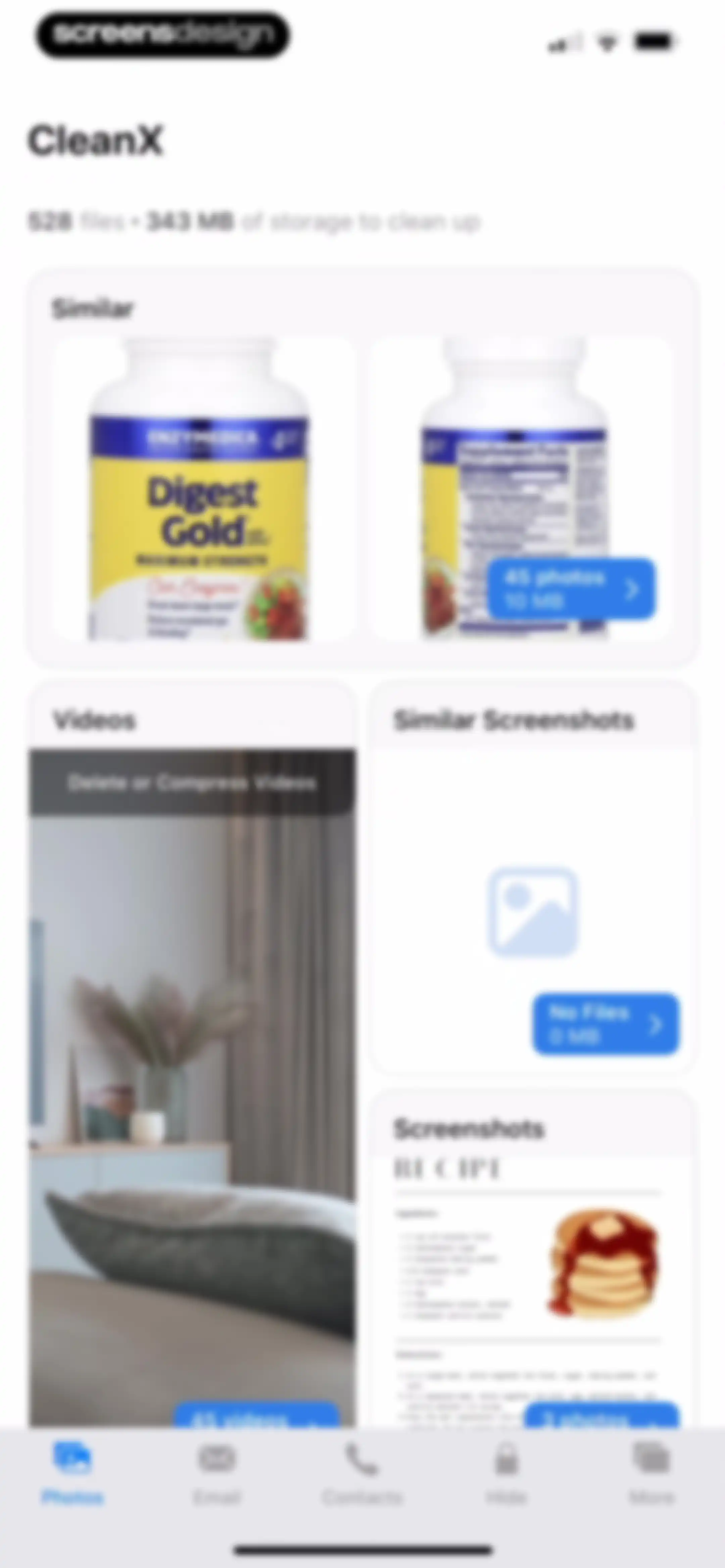 CleanX: Clean Up Storage screen 14