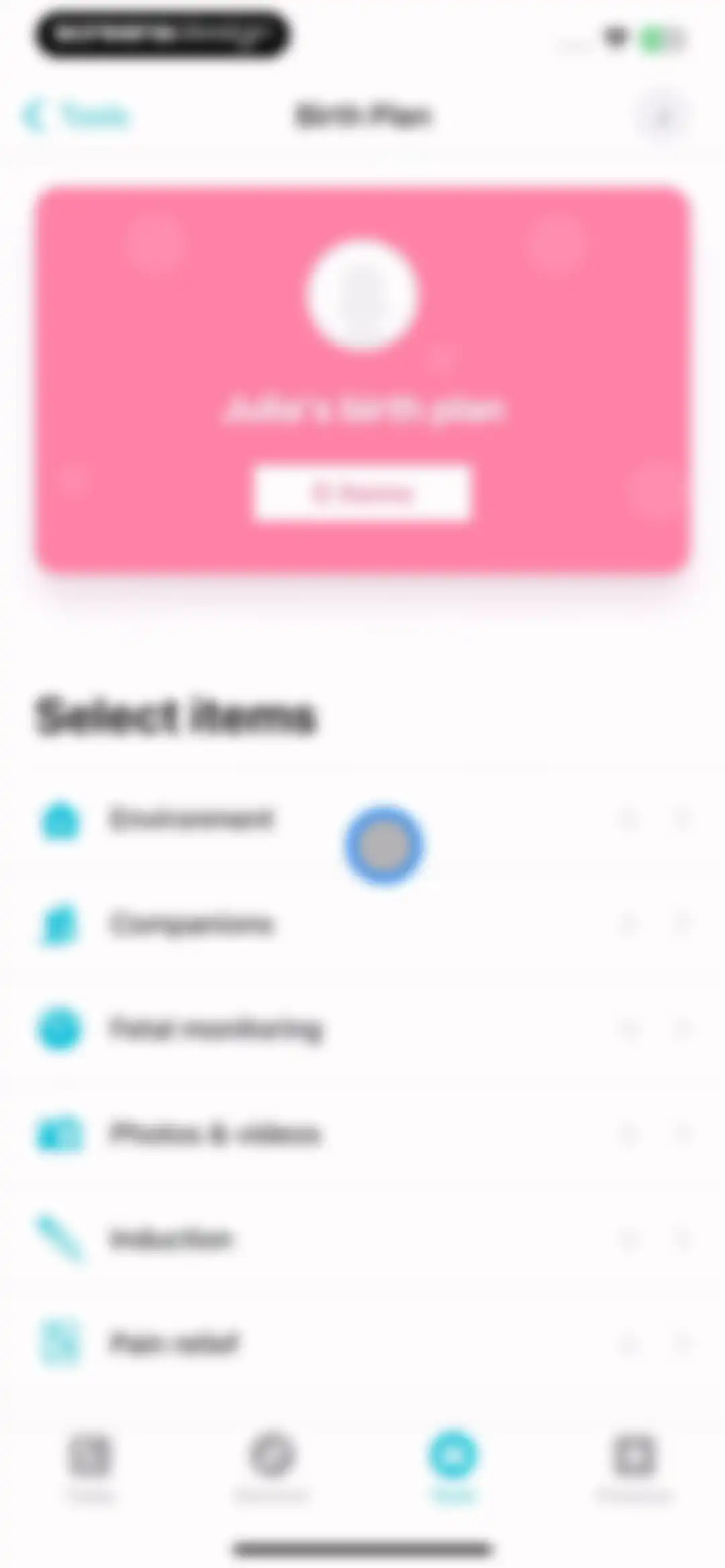 Pregnancy + | Tracker App screen 44