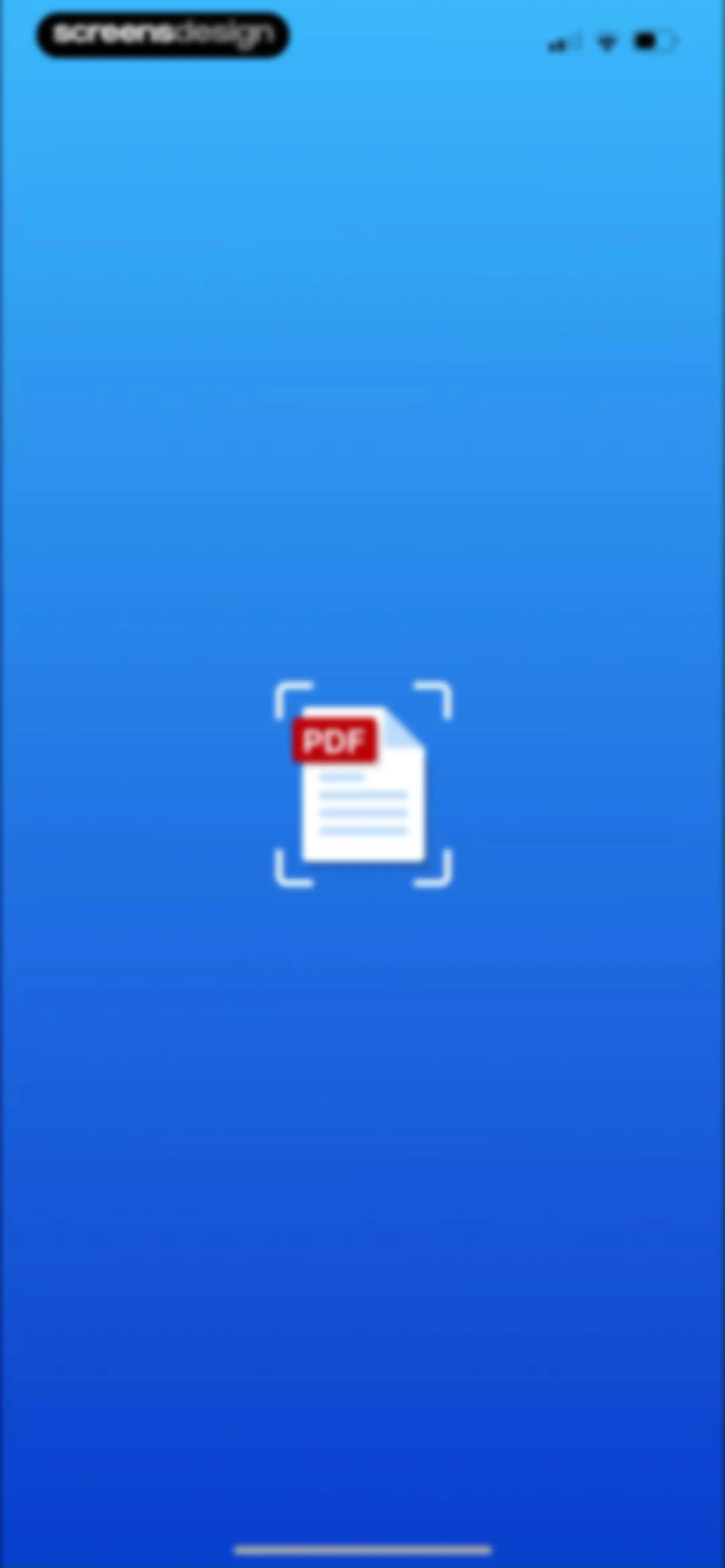 QR Code Reader & PDF Scanner screen 1