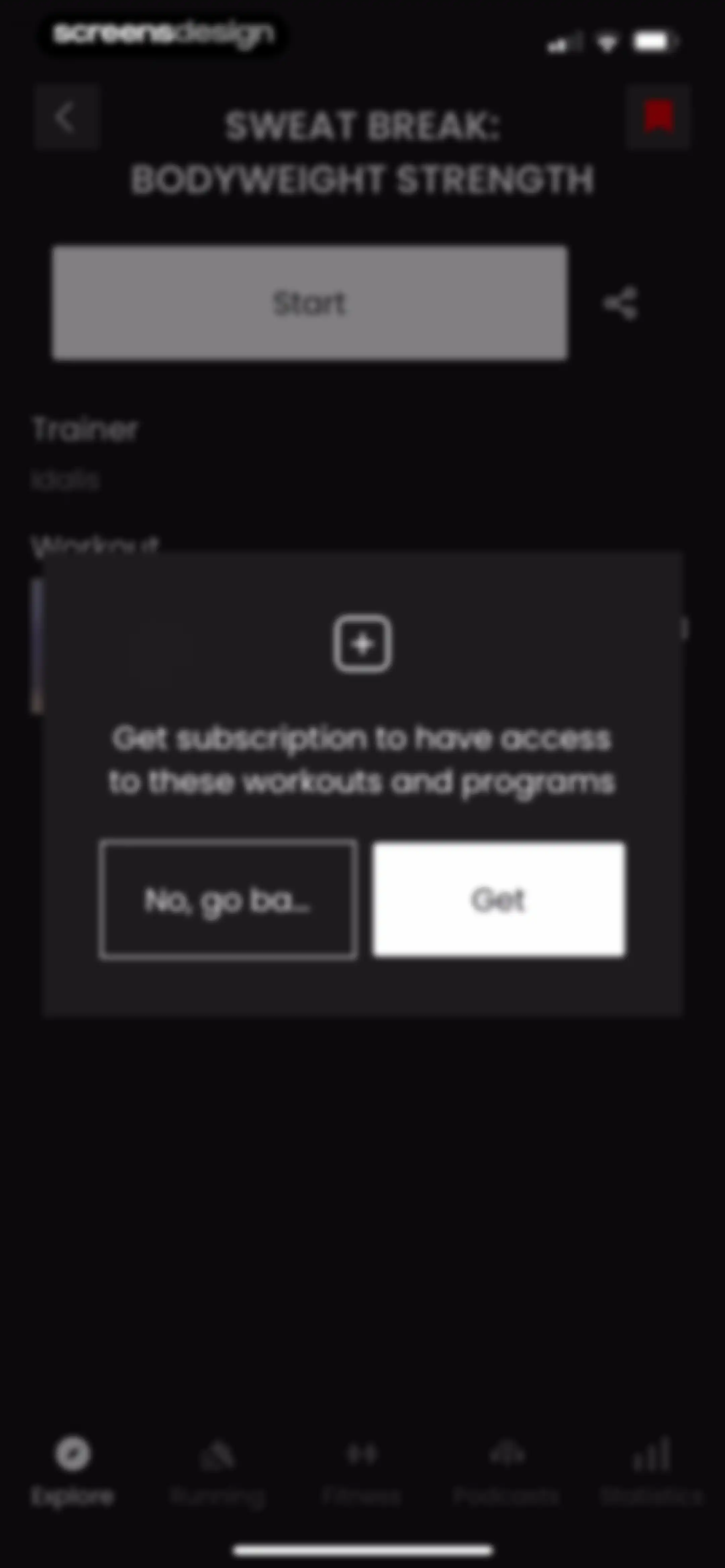 Made4 - Fitness & Running screen 44