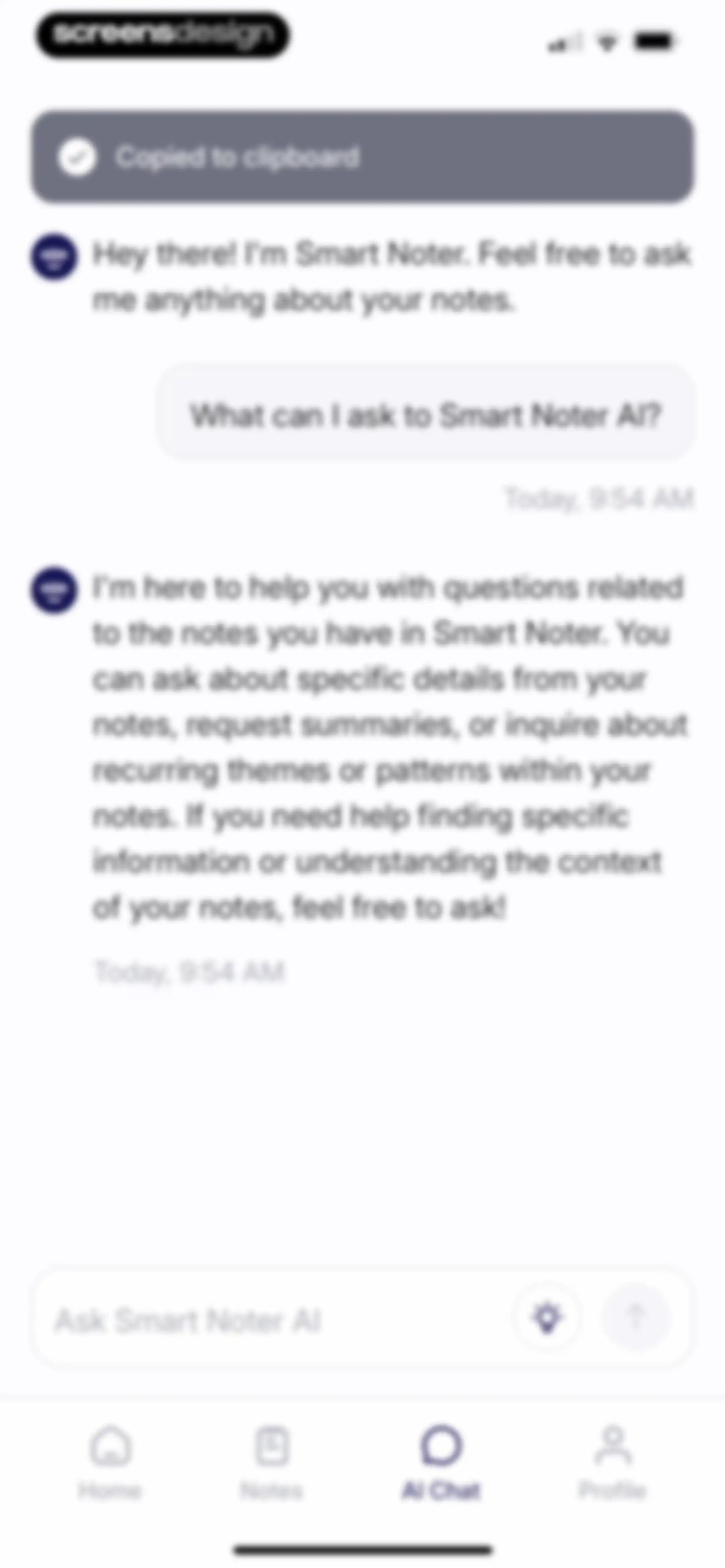 Smart Noter - AI Note Taker screen 86