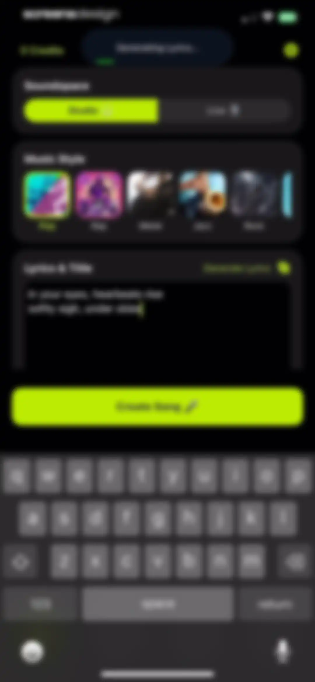 Song AI: AI Music Generator screen 10