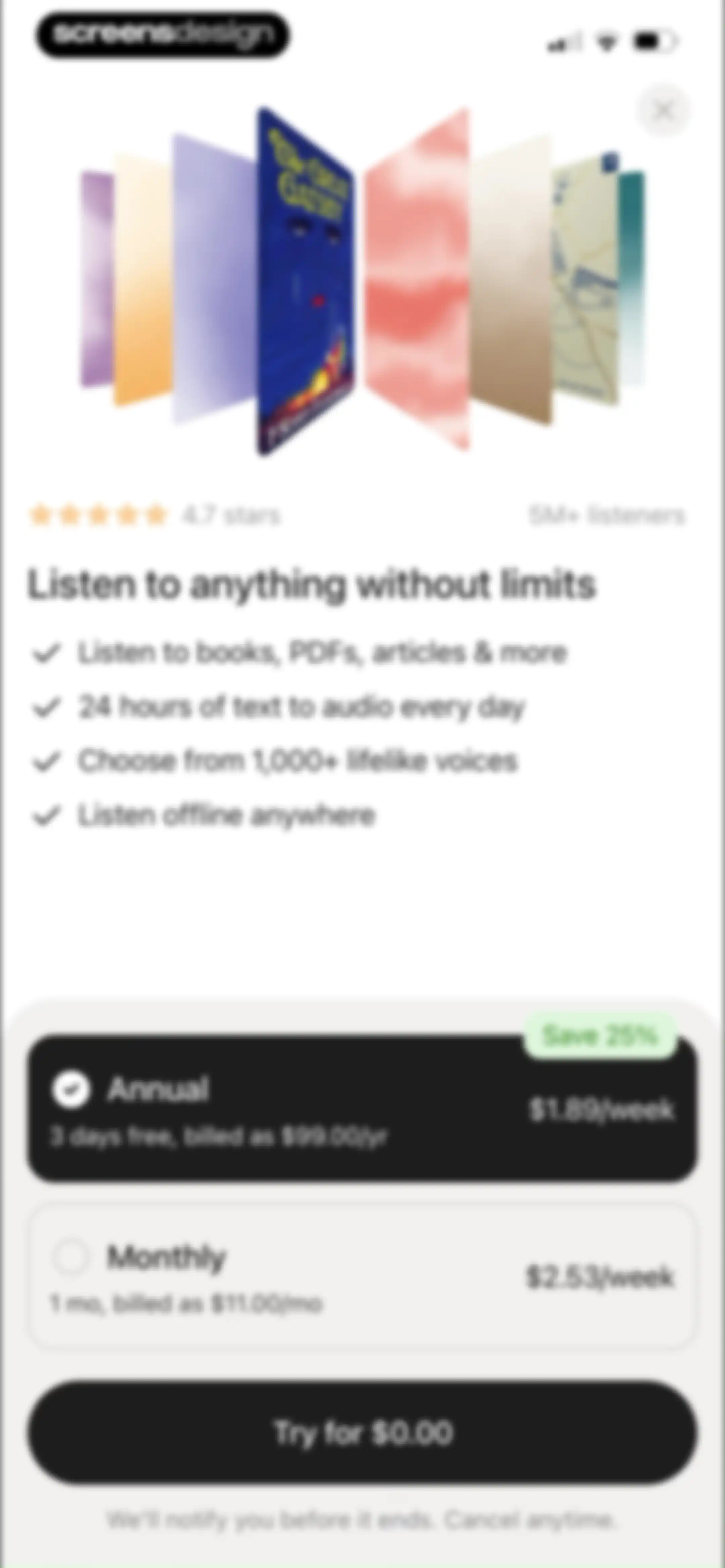 ElevenReader: Read Books Aloud screen 14