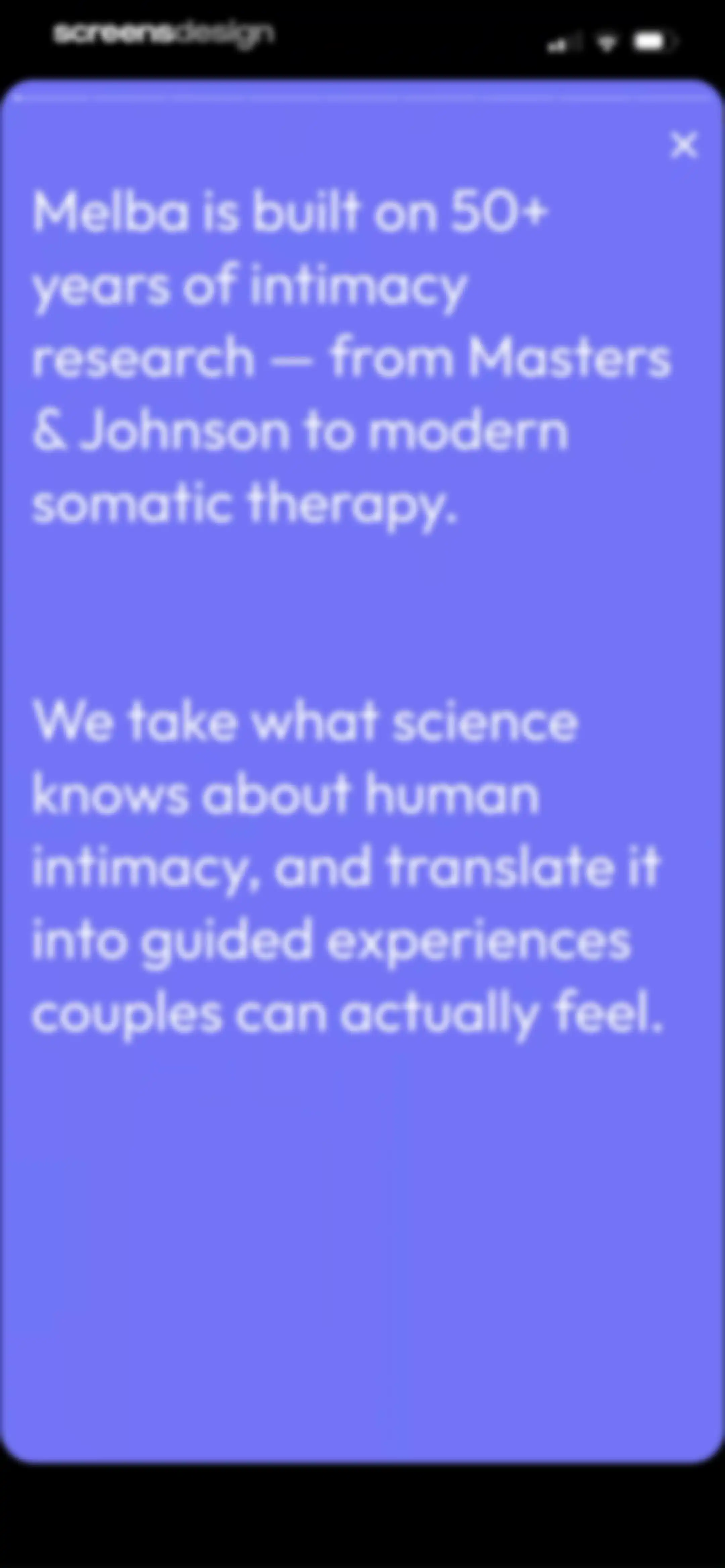 Melba: Couples & Intimacy screen 71
