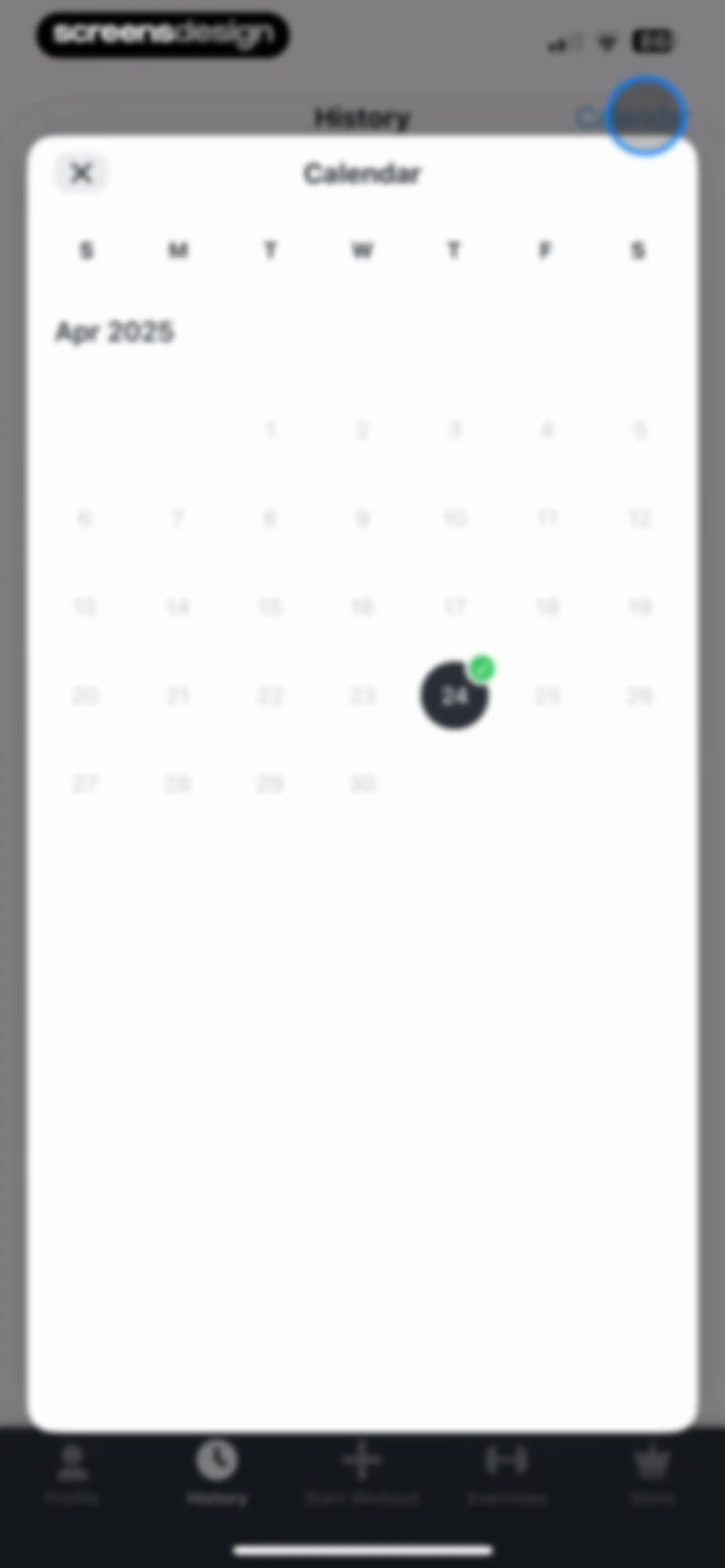 Strong Workout Tracker Gym Log screen 106
