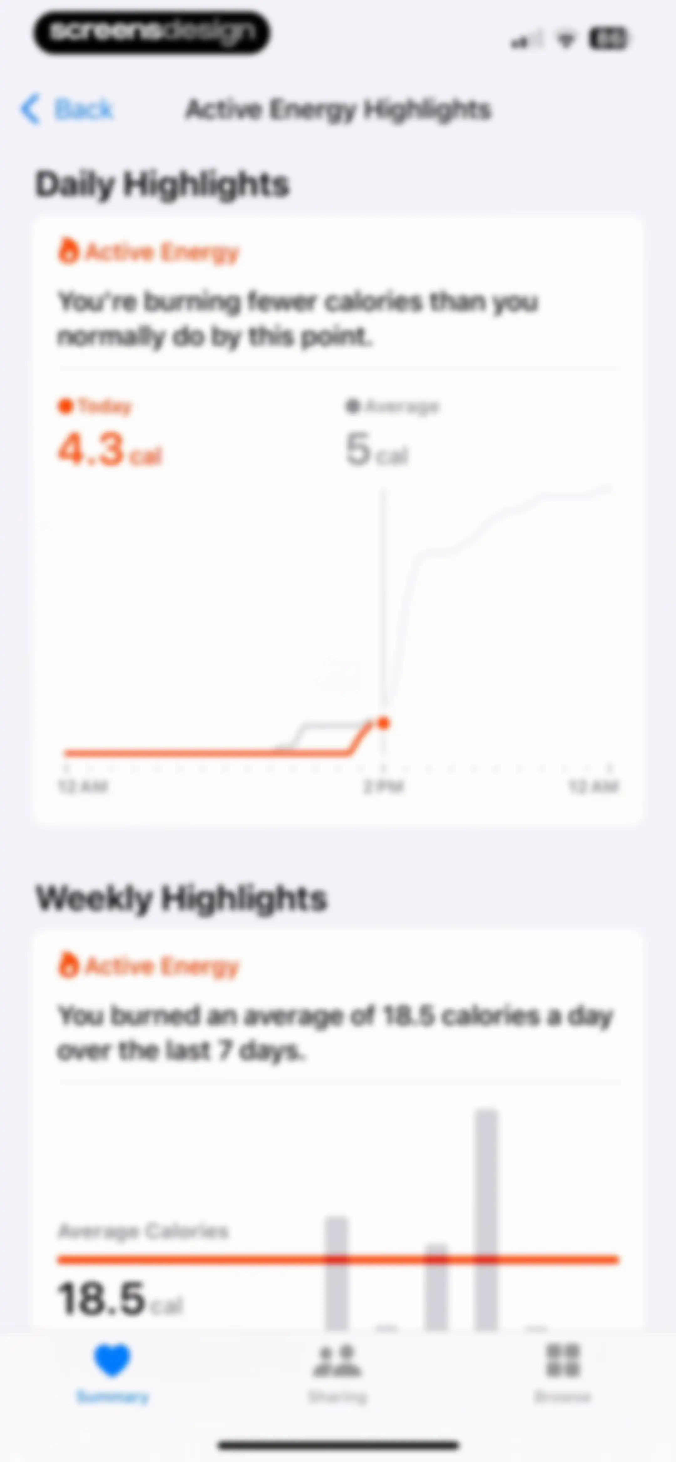 Apple Health screen 31