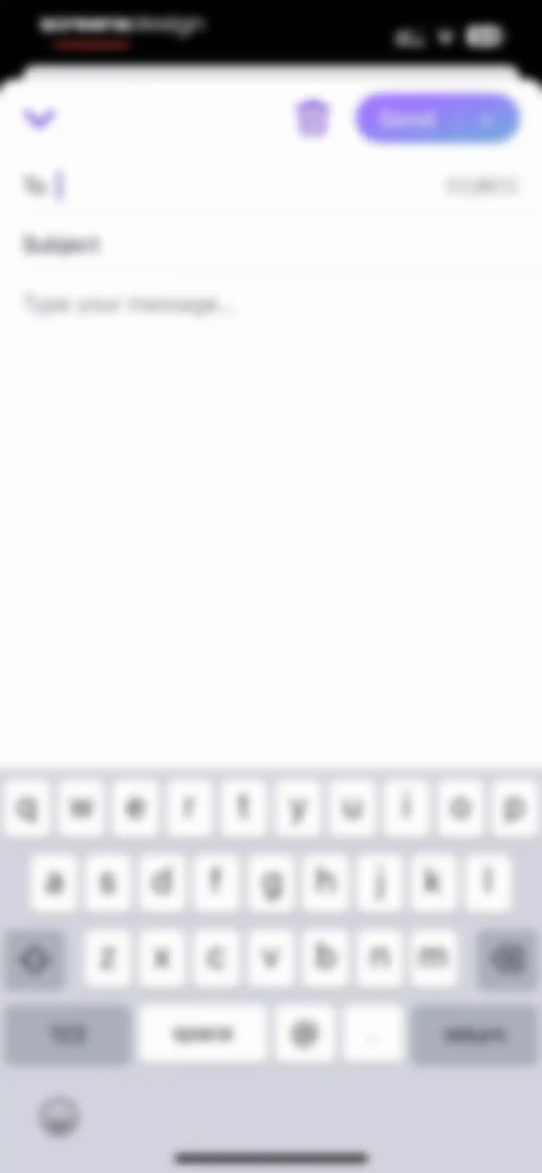 HEY Email screen 90