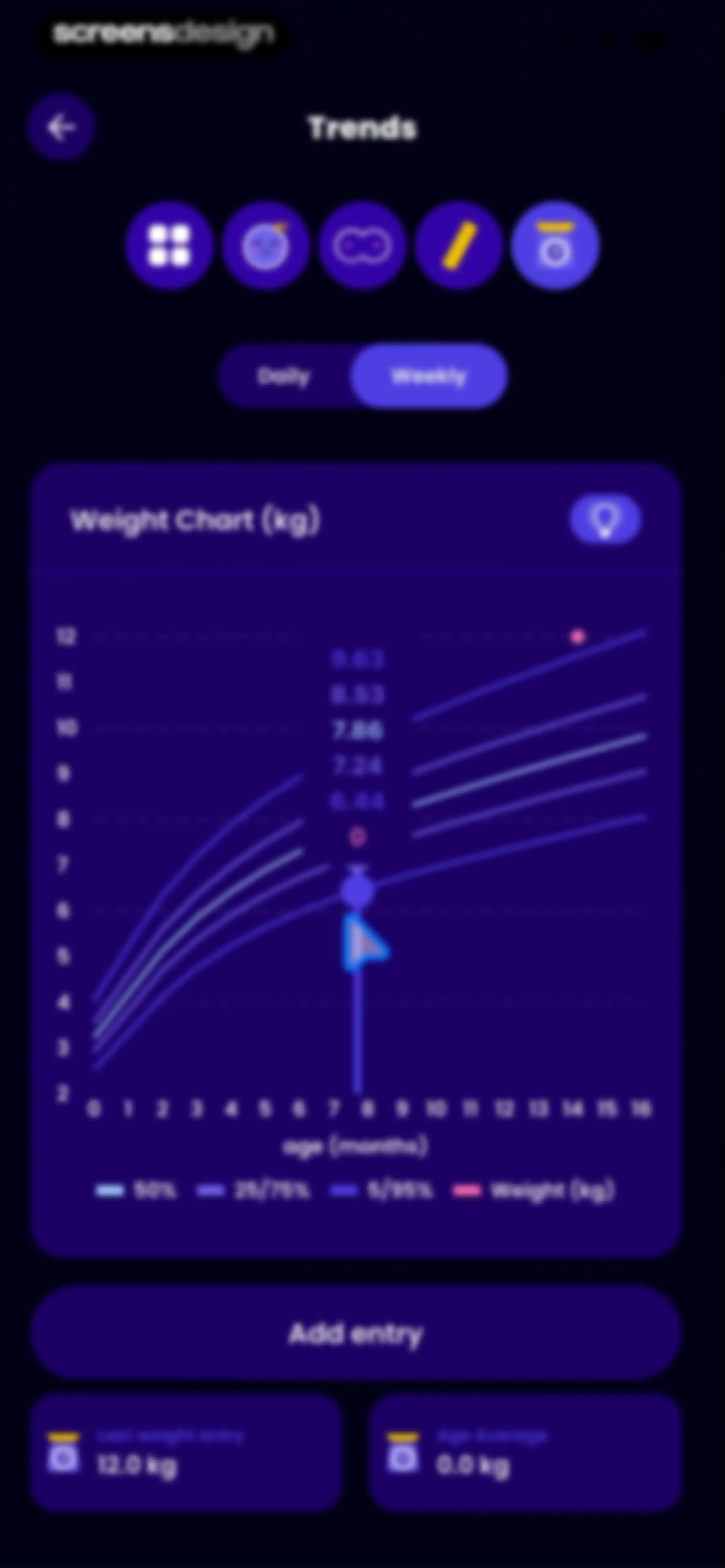 Happy Baby - Sleep & Tracker screen 89