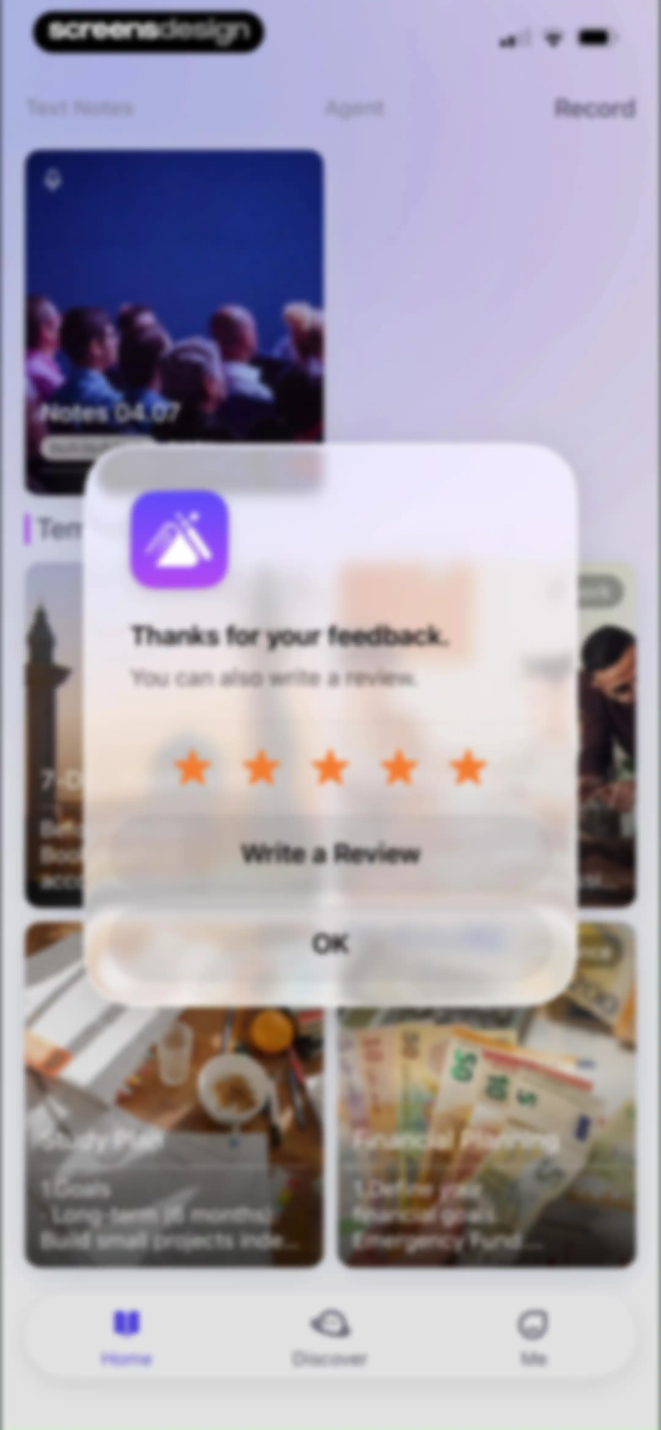WriteSwift AI - Note Taking screen 60