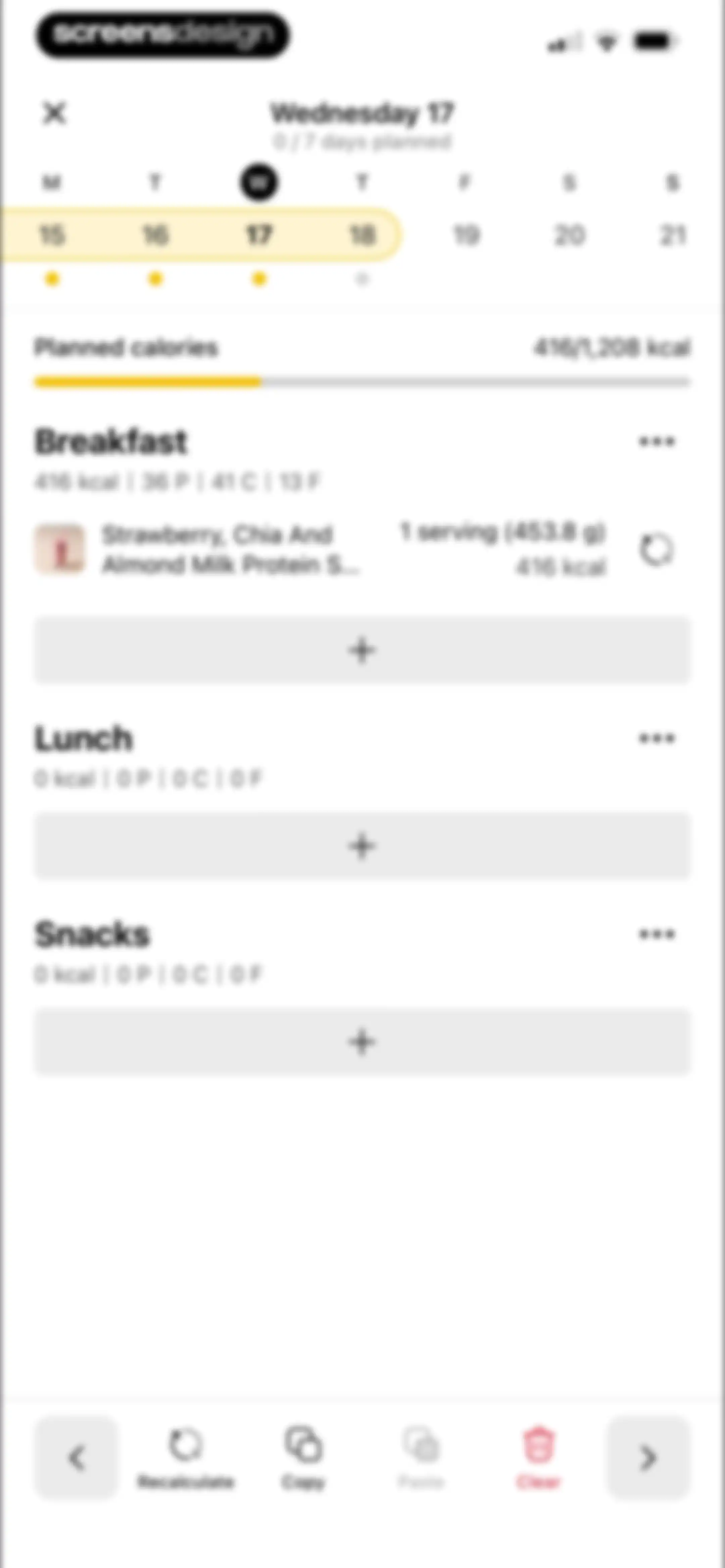 Fitia: Calorie Counter & Diet screen 78