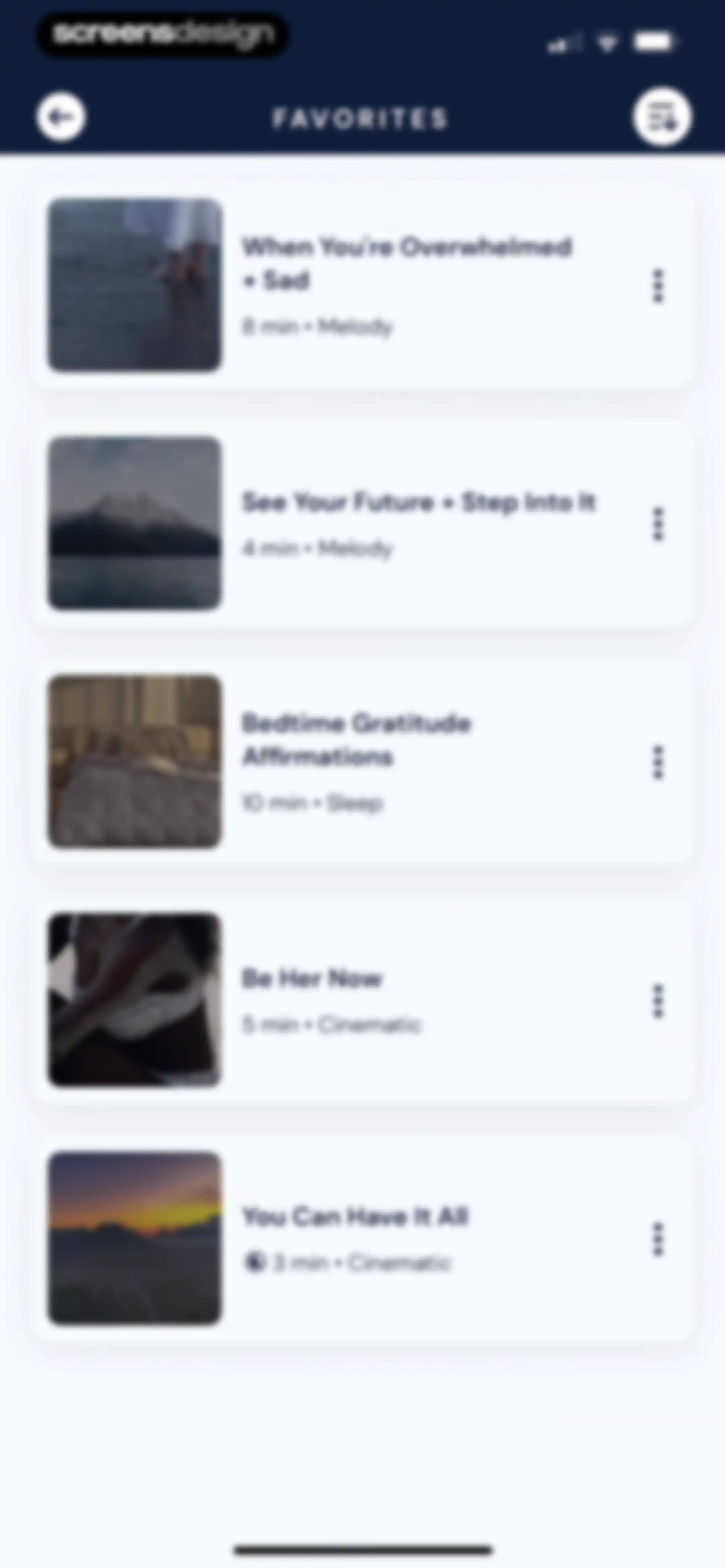 Activations: Daily Motivation screen 79