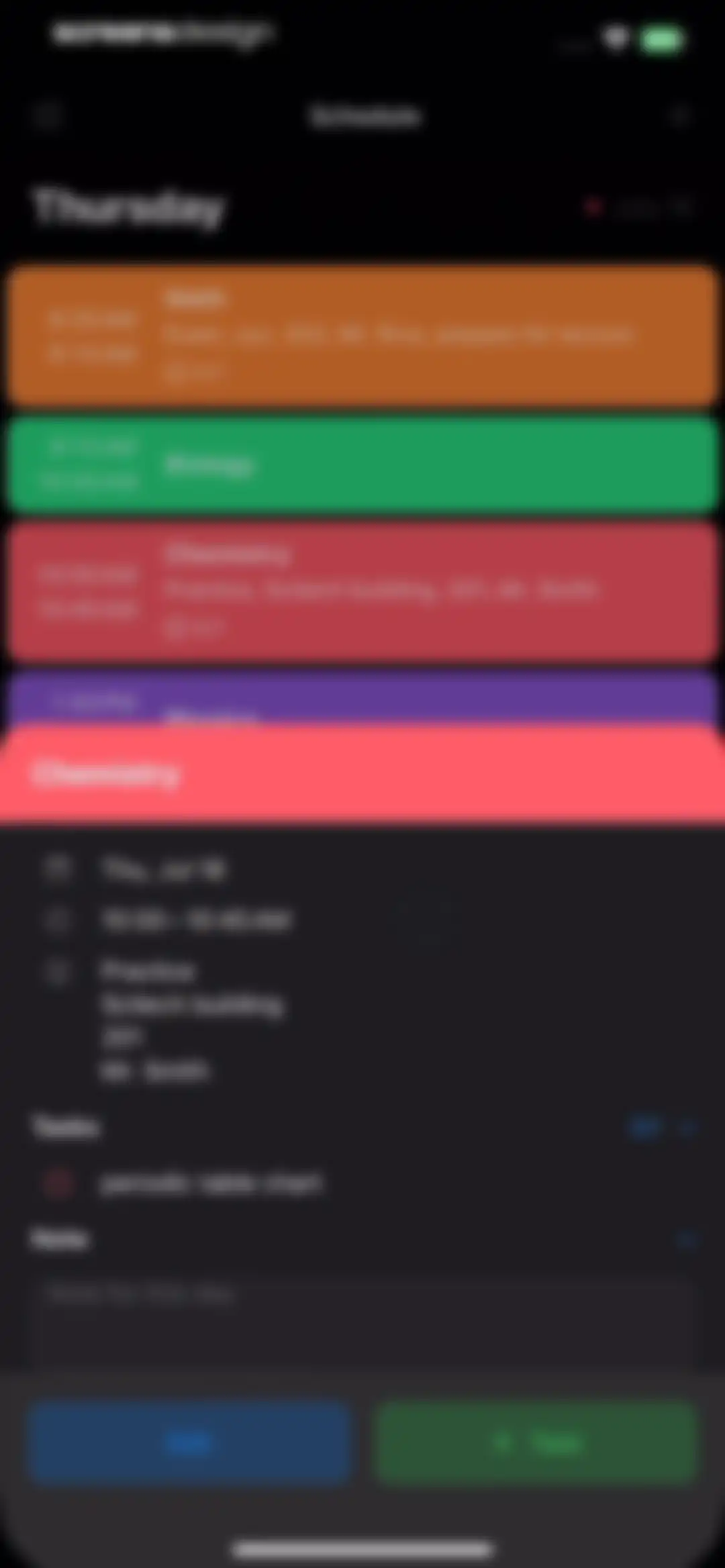 Smart Timetable: Study Planner screen 34