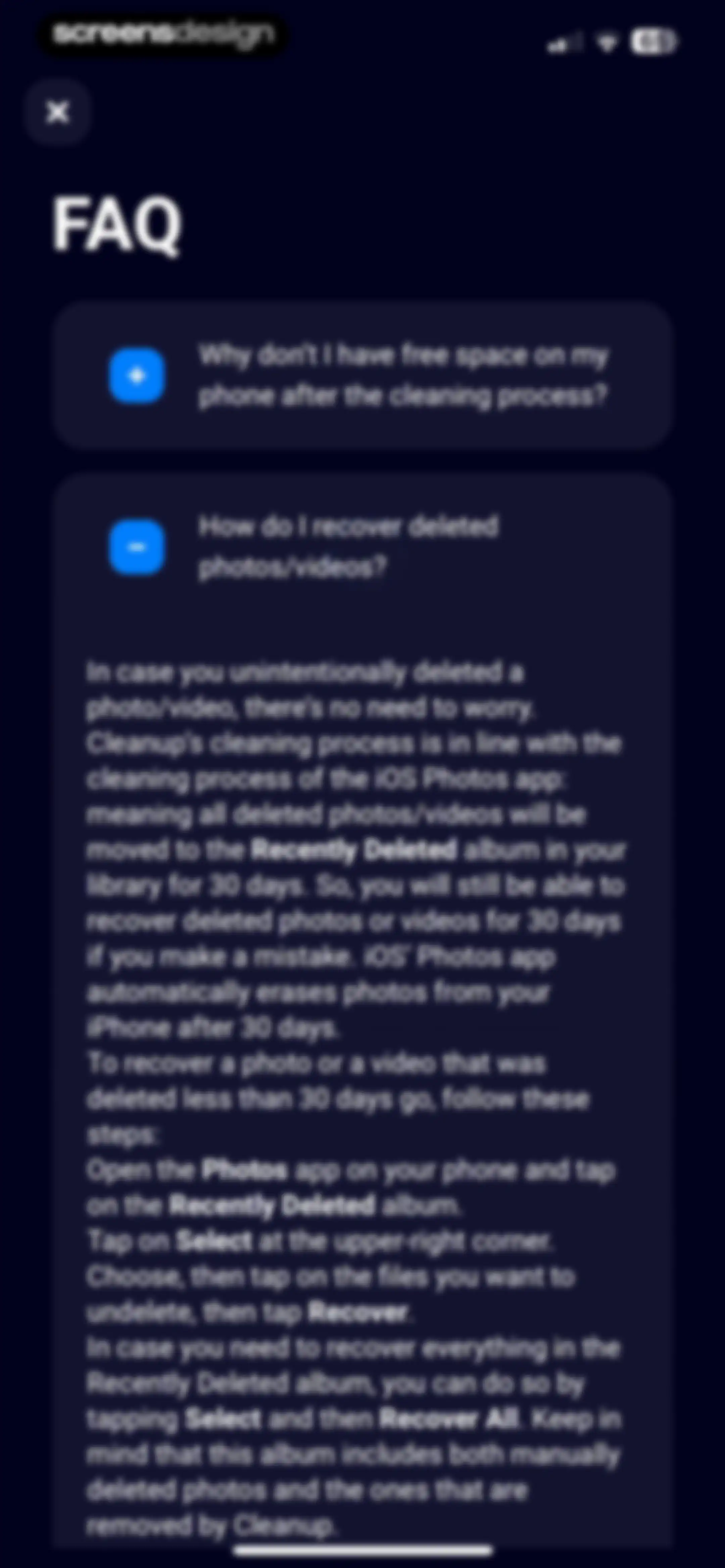 Cleanup: Phone Storage Cleaner screen 168