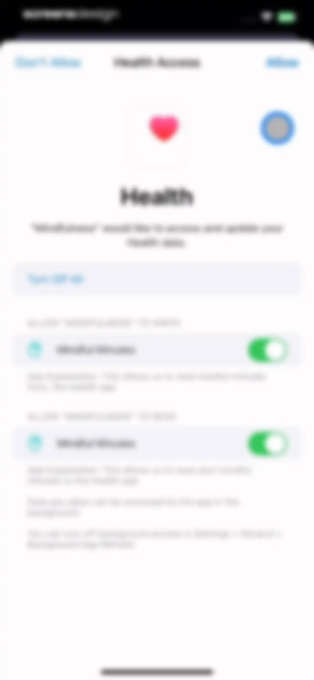 Mindfulness.com Meditation App screen 105