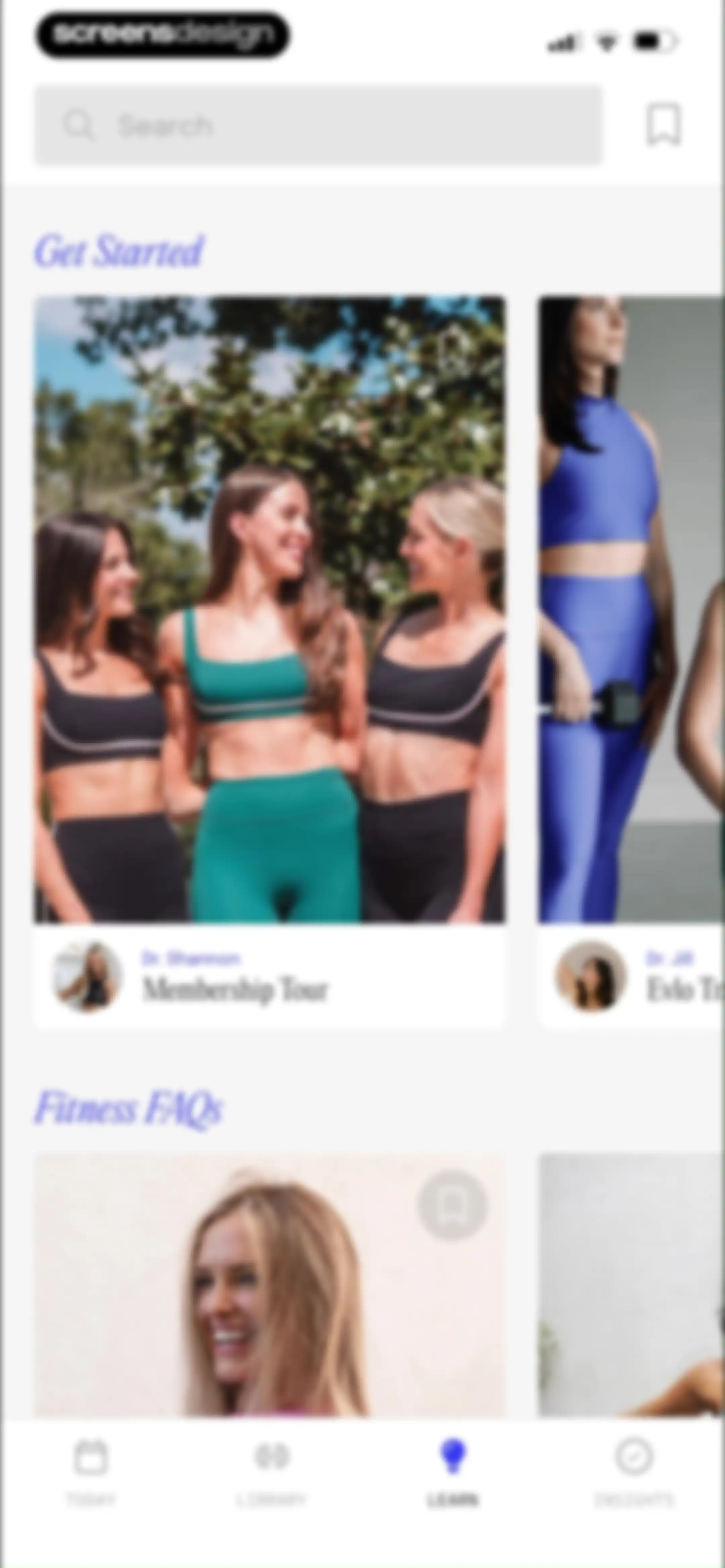 Evlo Fitness screen 56