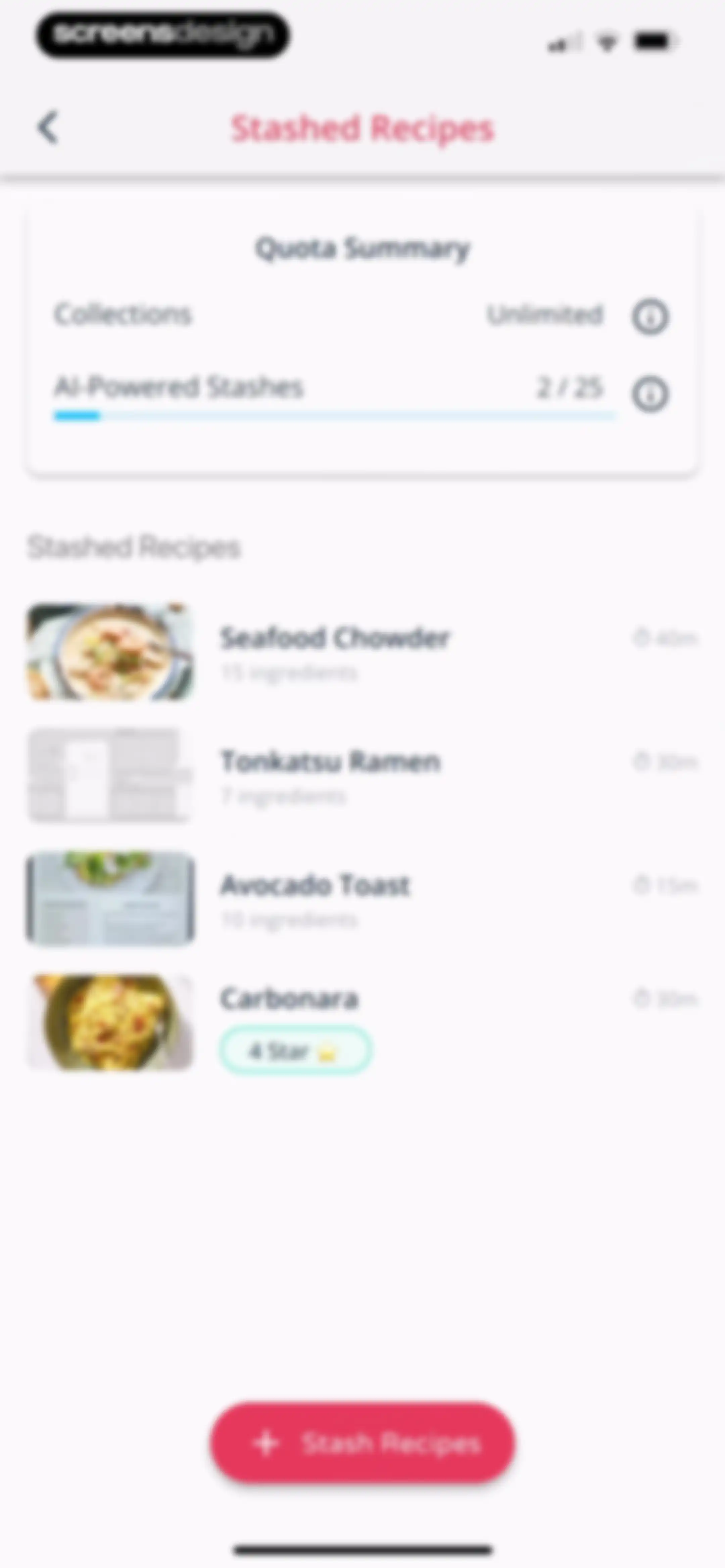 Stashcook: Recipe Keeper screen 176