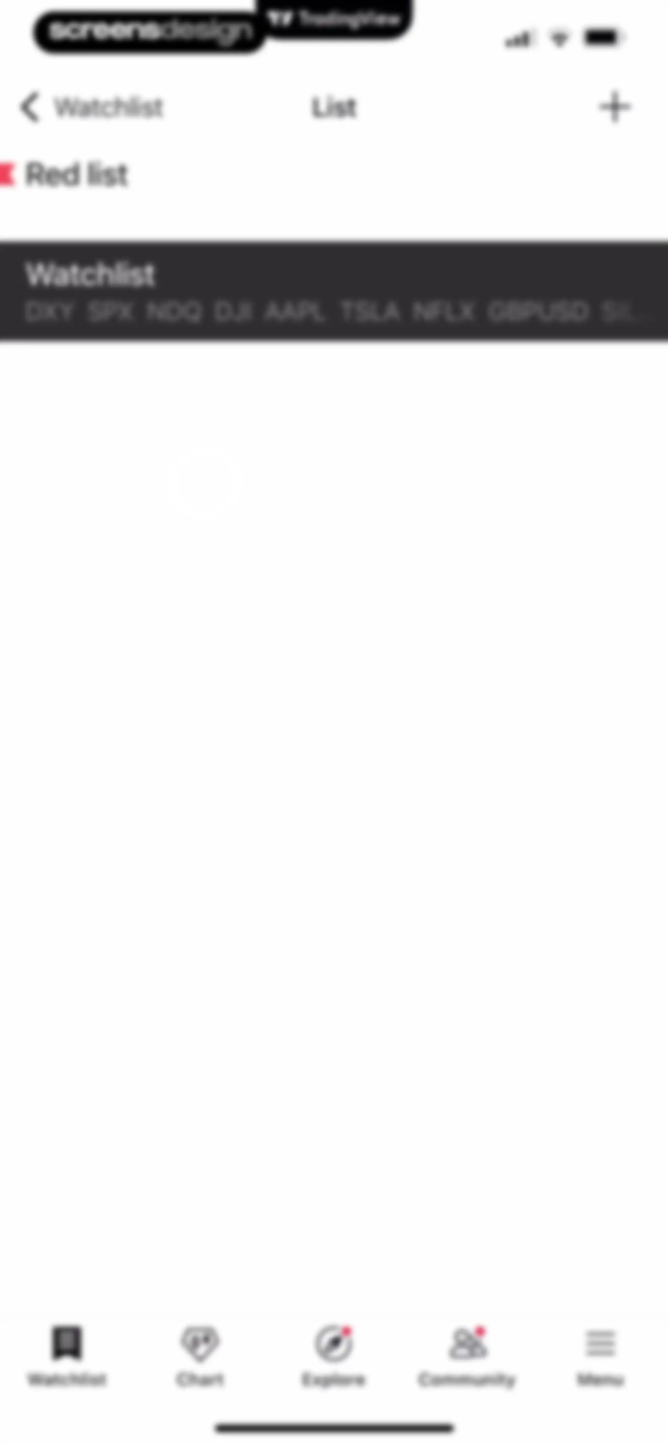 TradingView: Track All Markets screen 174
