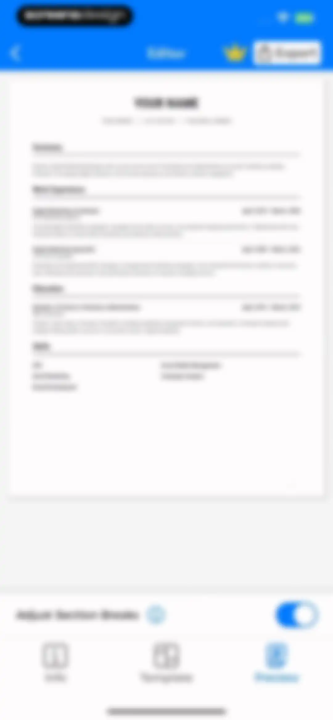 AI Resume Creator: CV Builder screen 15