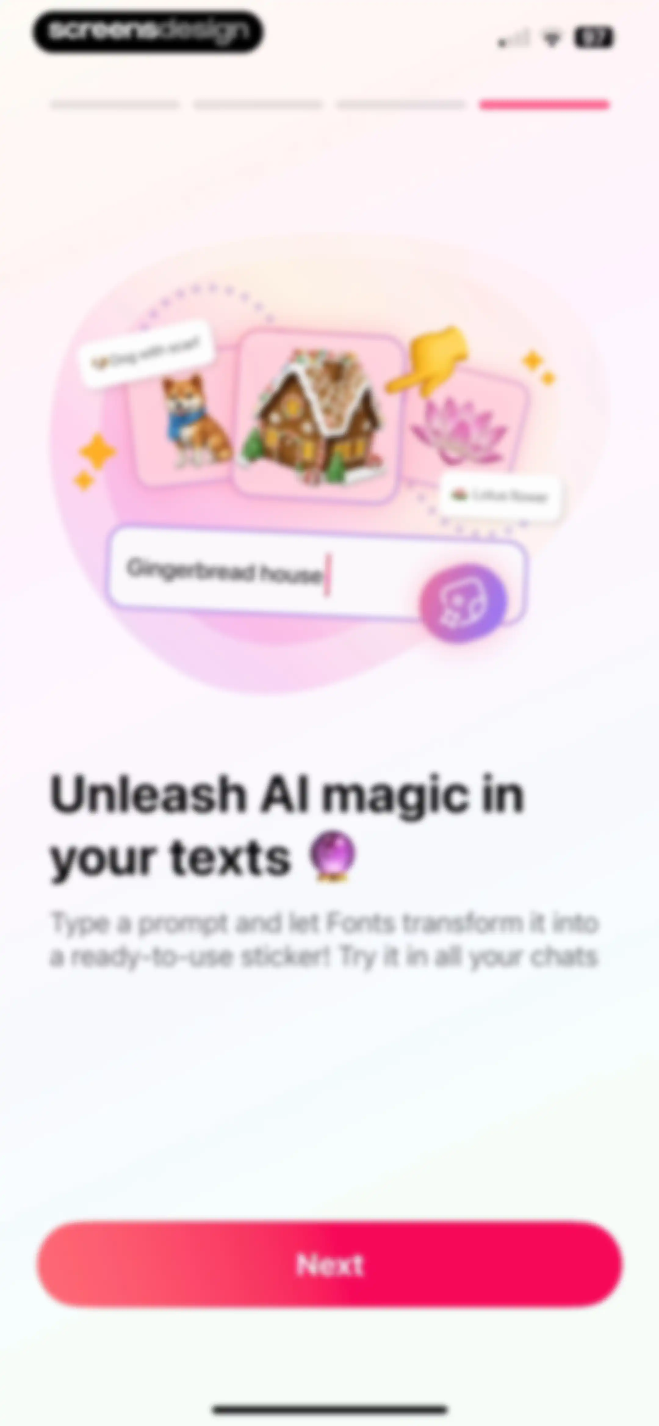 Fonts - AI Stickers screen 7