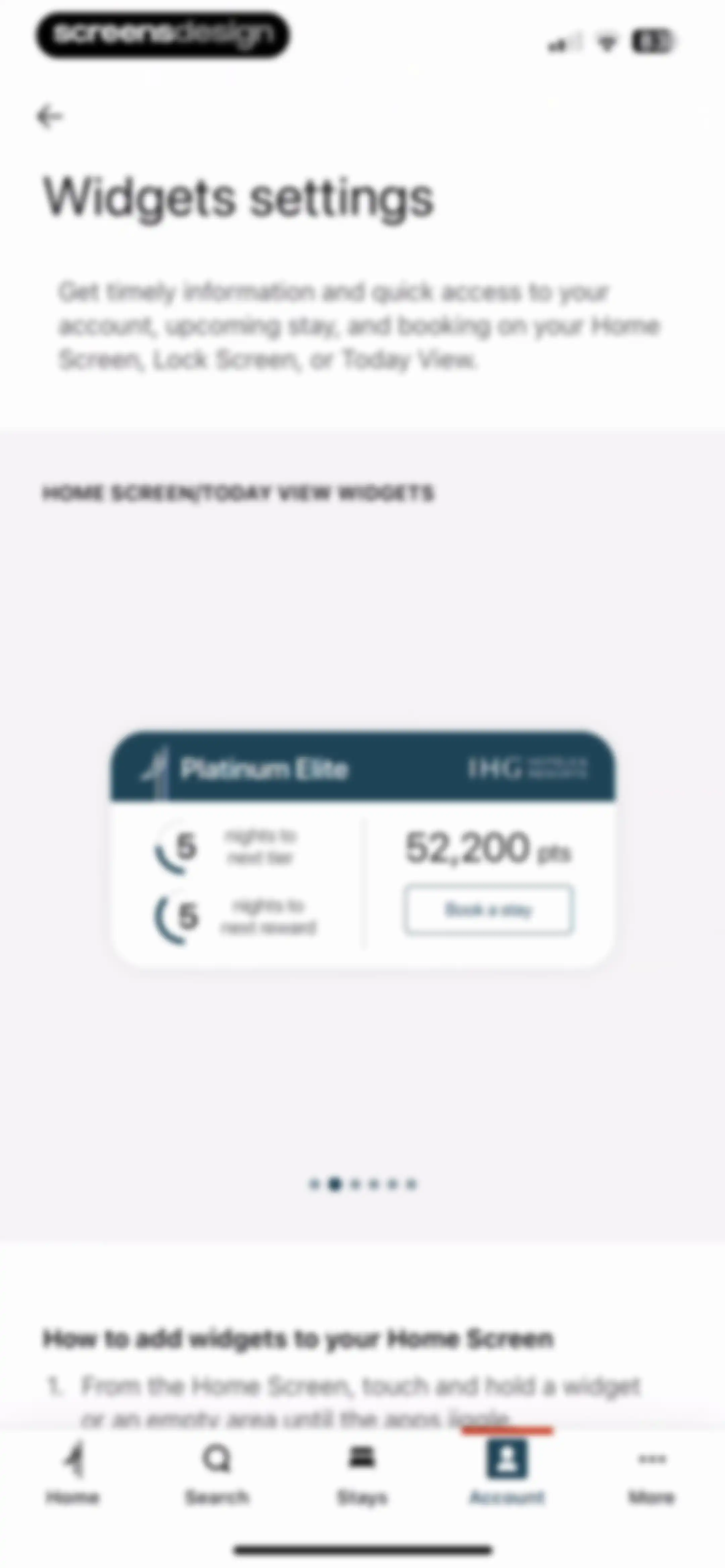 IHG One Rewards: Book Hotels screen 173