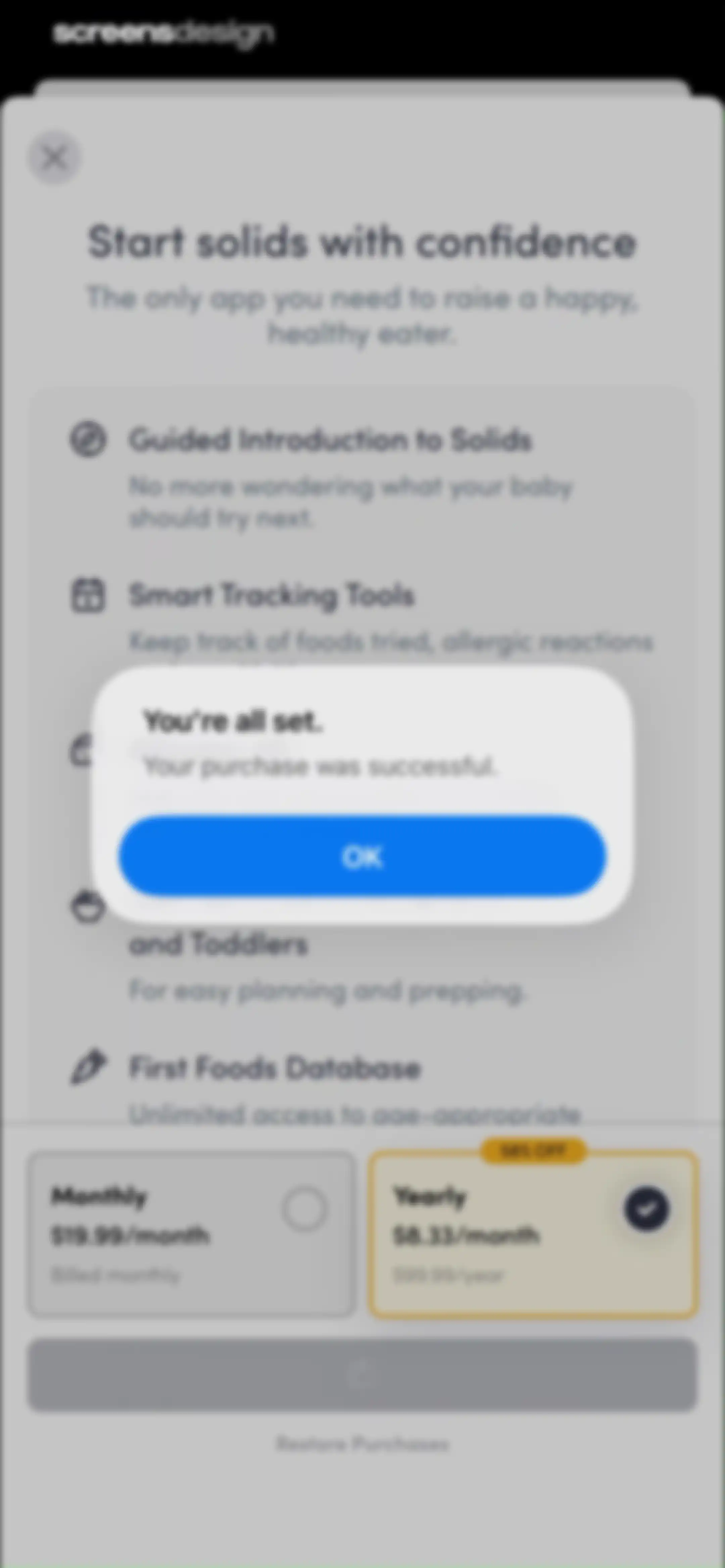 Solid Starts: Baby First Foods screen 54