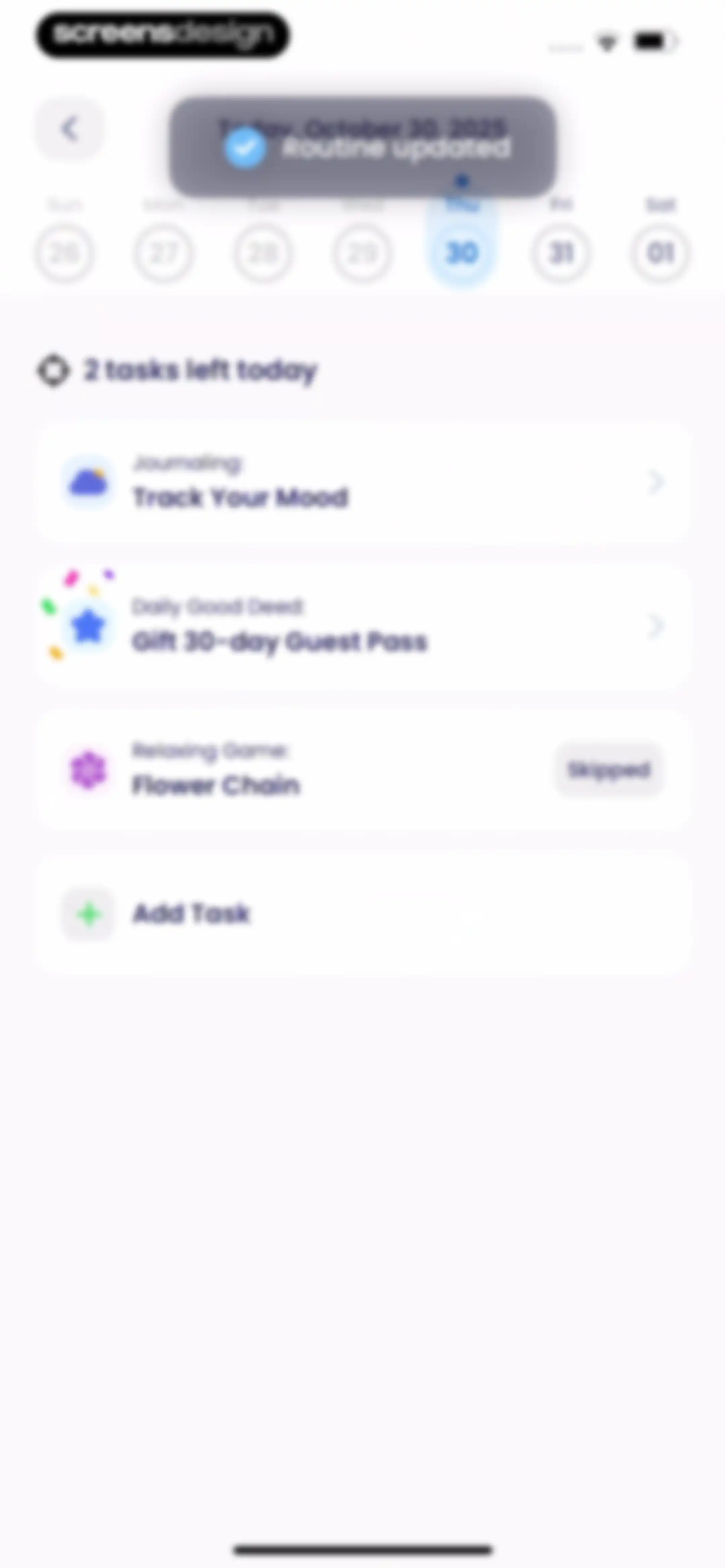 Breeze: Start Self-Discovery screen 37
