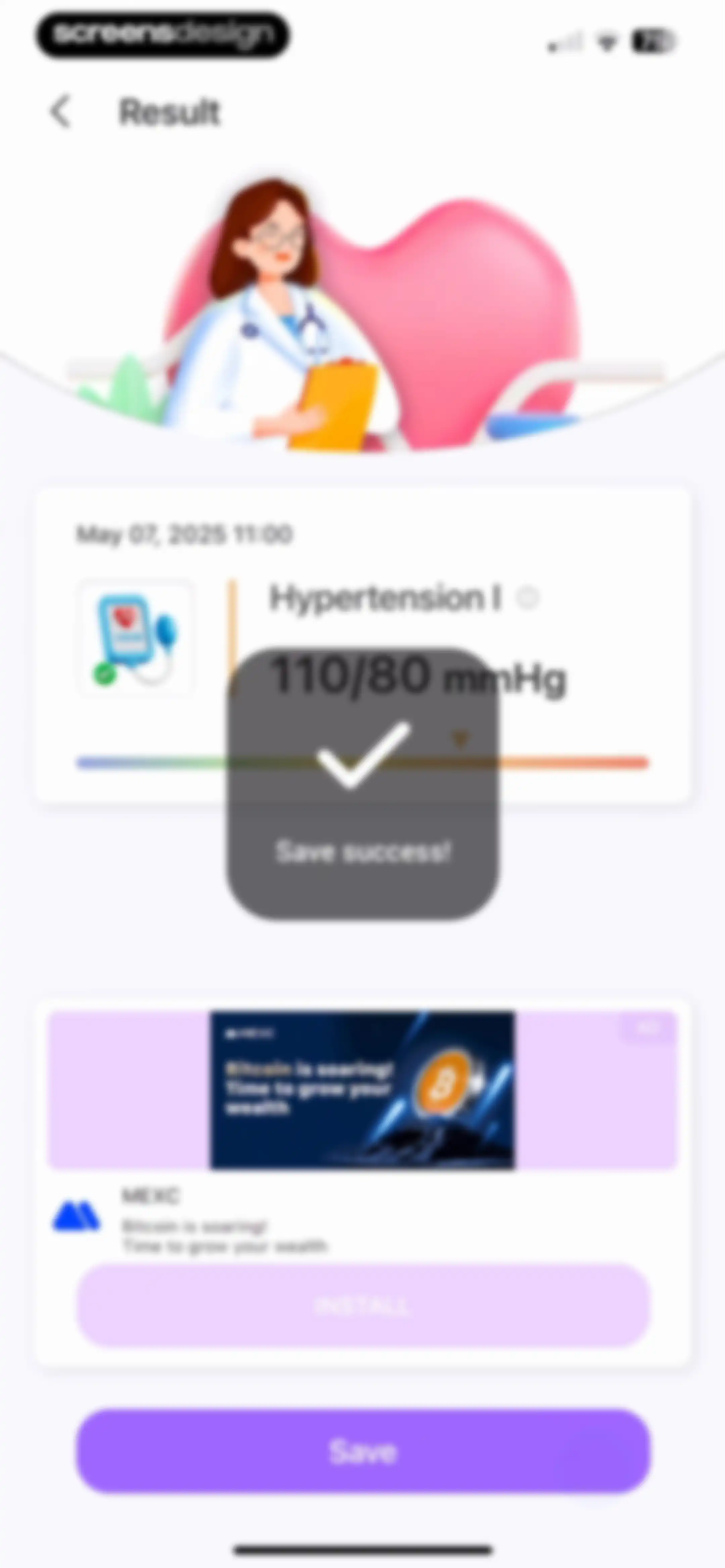 Blood Pressure: Healthy Life screen 29