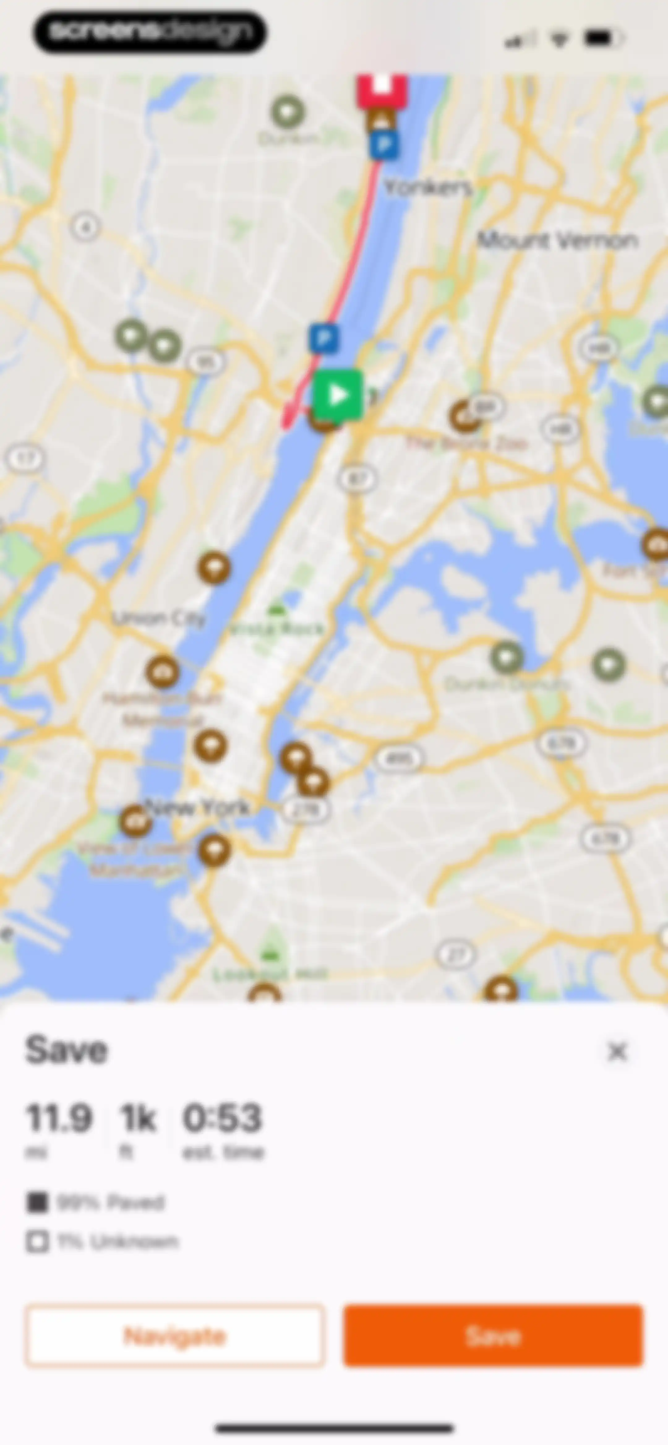 Ride with GPS: Bike Navigation screen 53