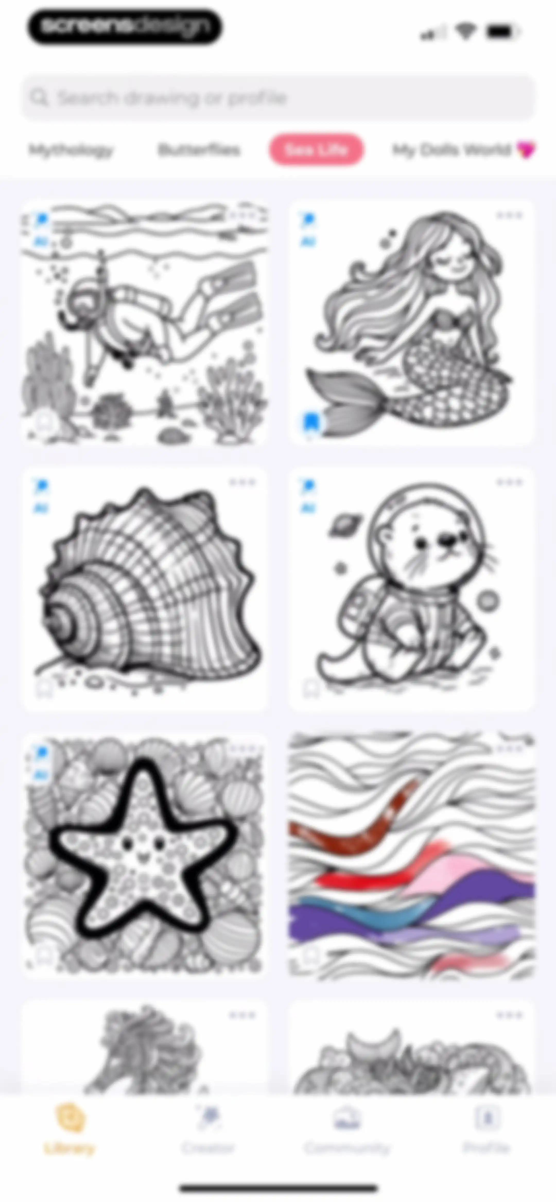 Color Pop: AI Coloring Book screen 99