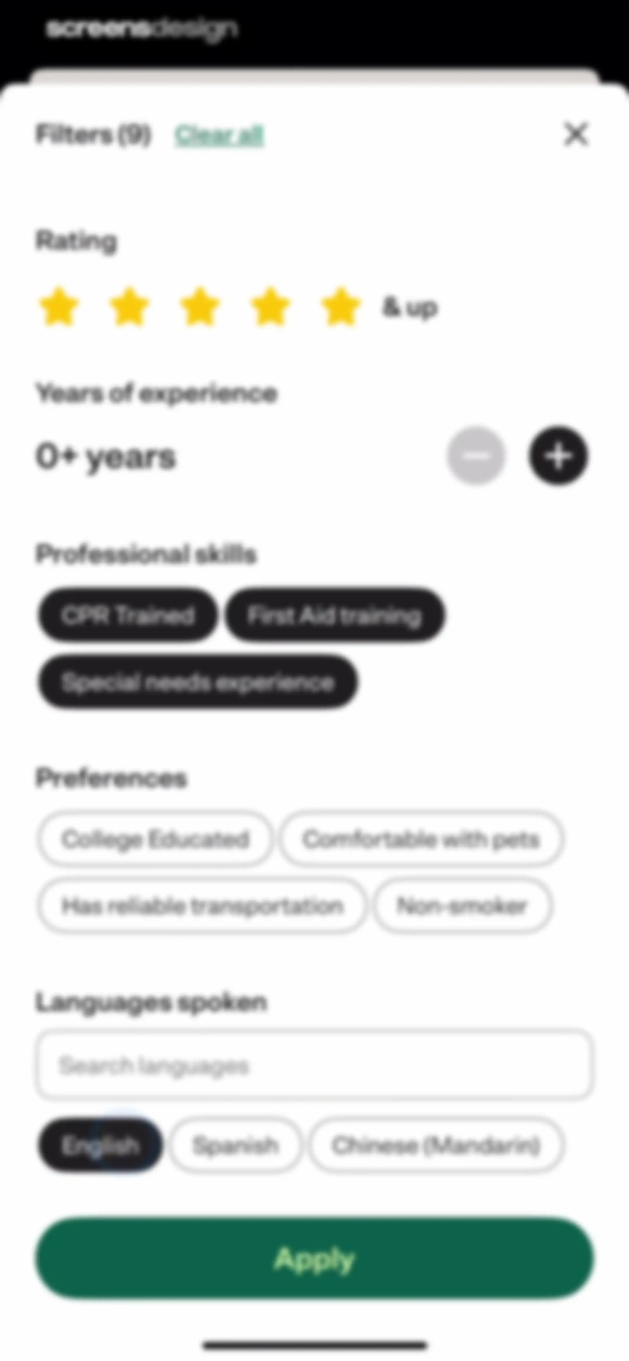 Care.com: Hire Caregivers screen 38