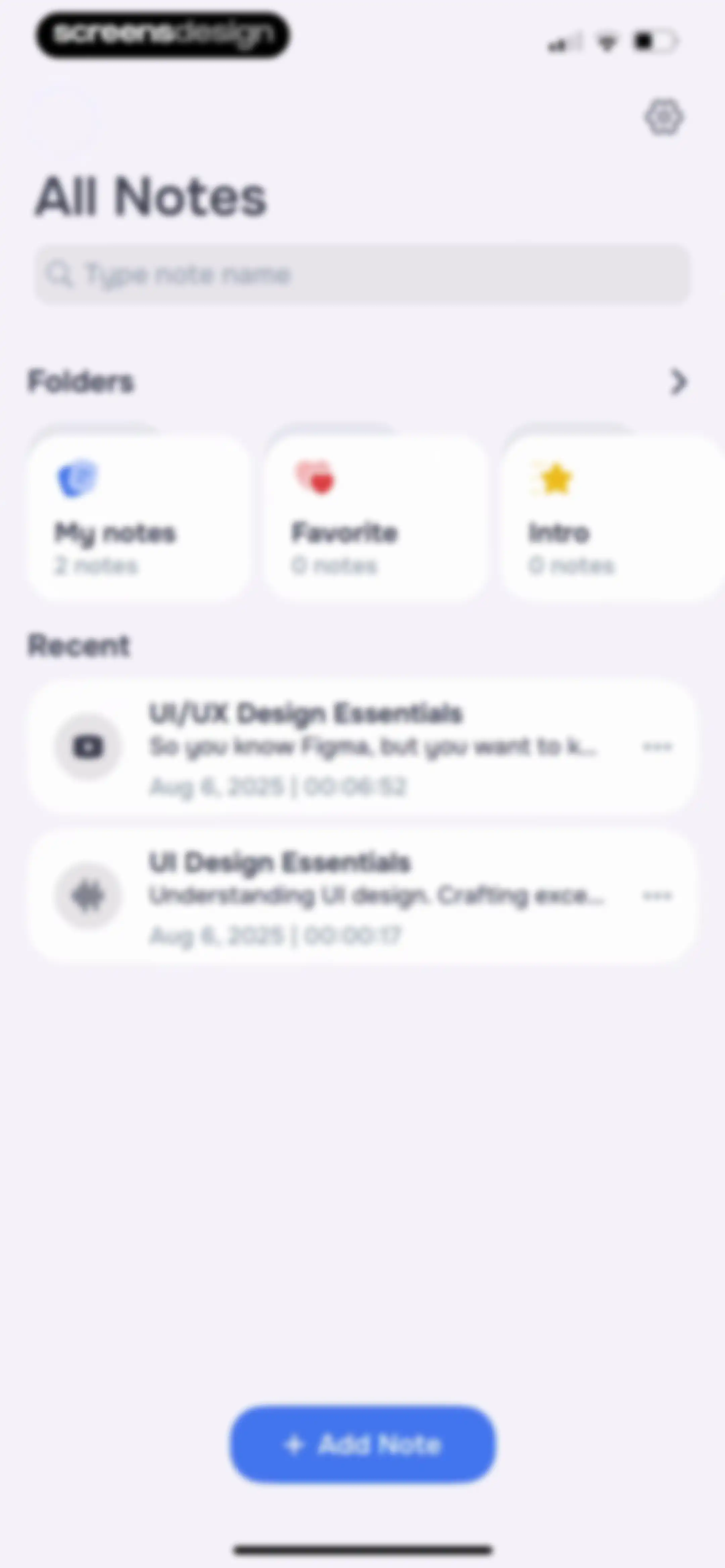 FoxNote - AI Note Taker screen 65