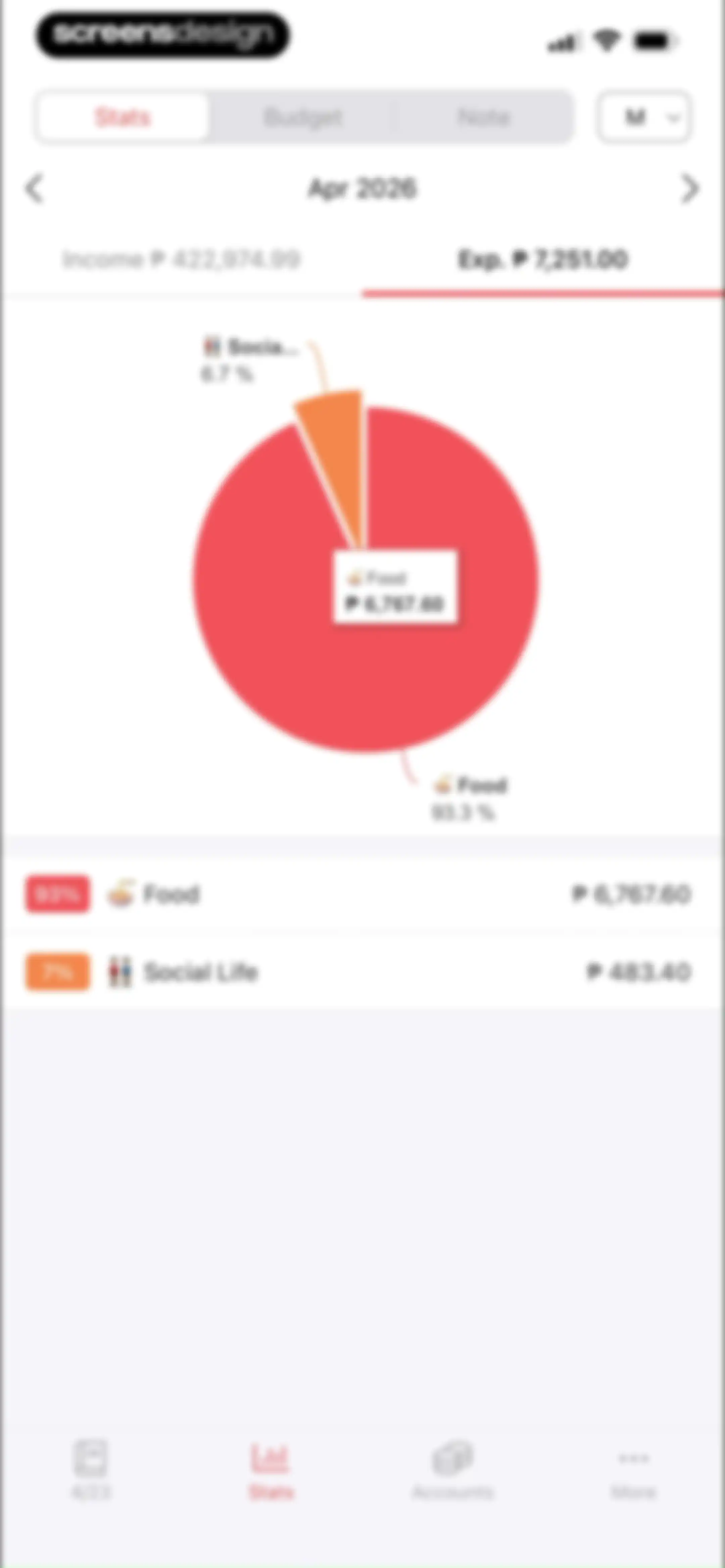 Money Manager Expense & Budget screen 57