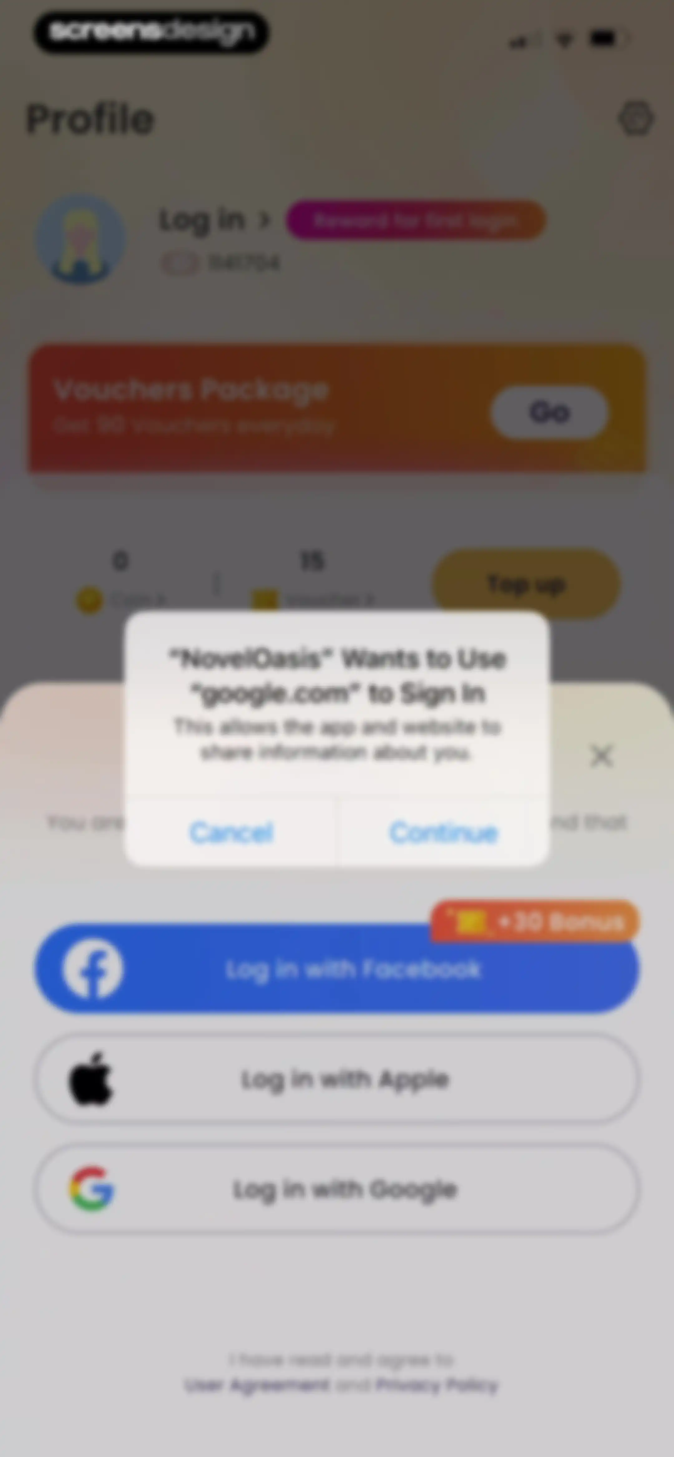 NovelOasis-Read Without Limits screen 43