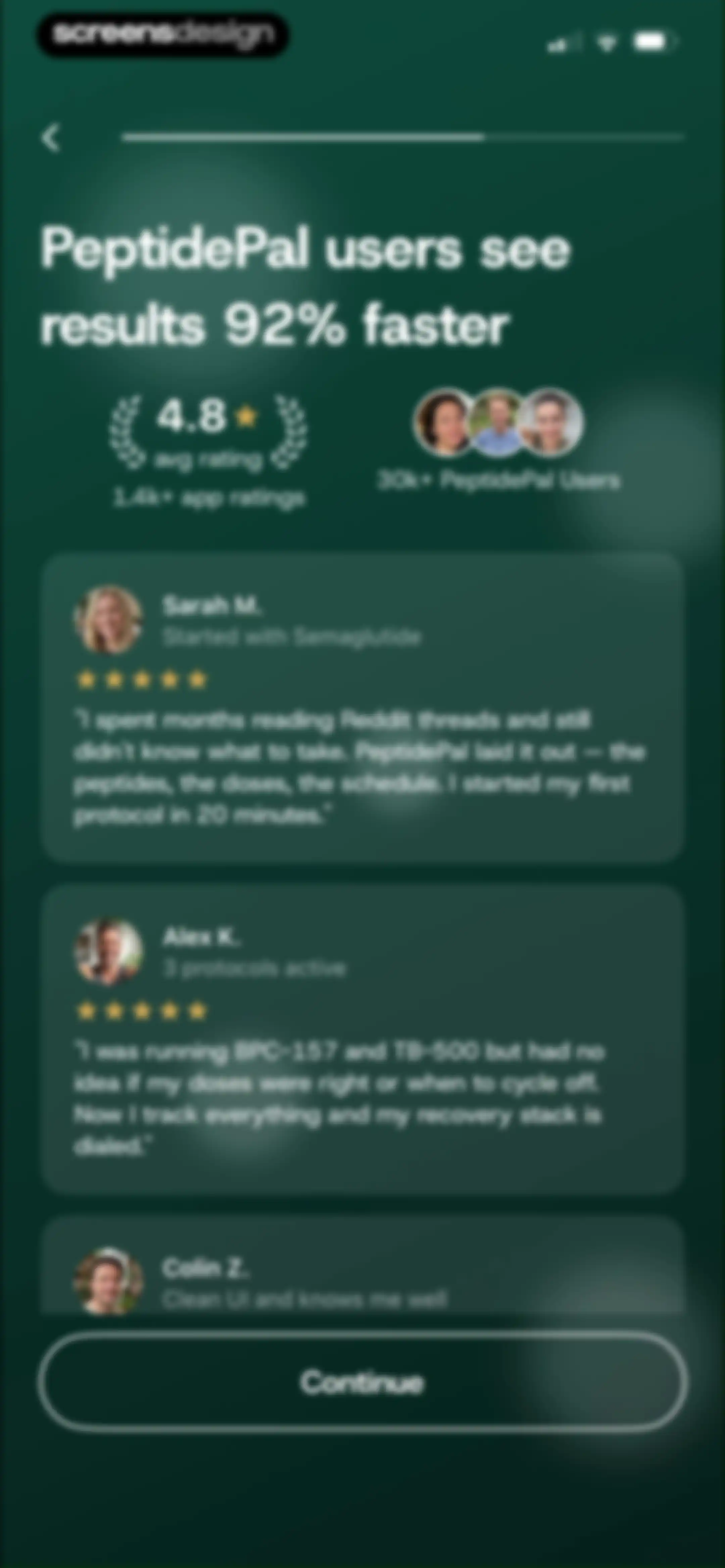 PeptidePal – Peptide Tracker screen 39