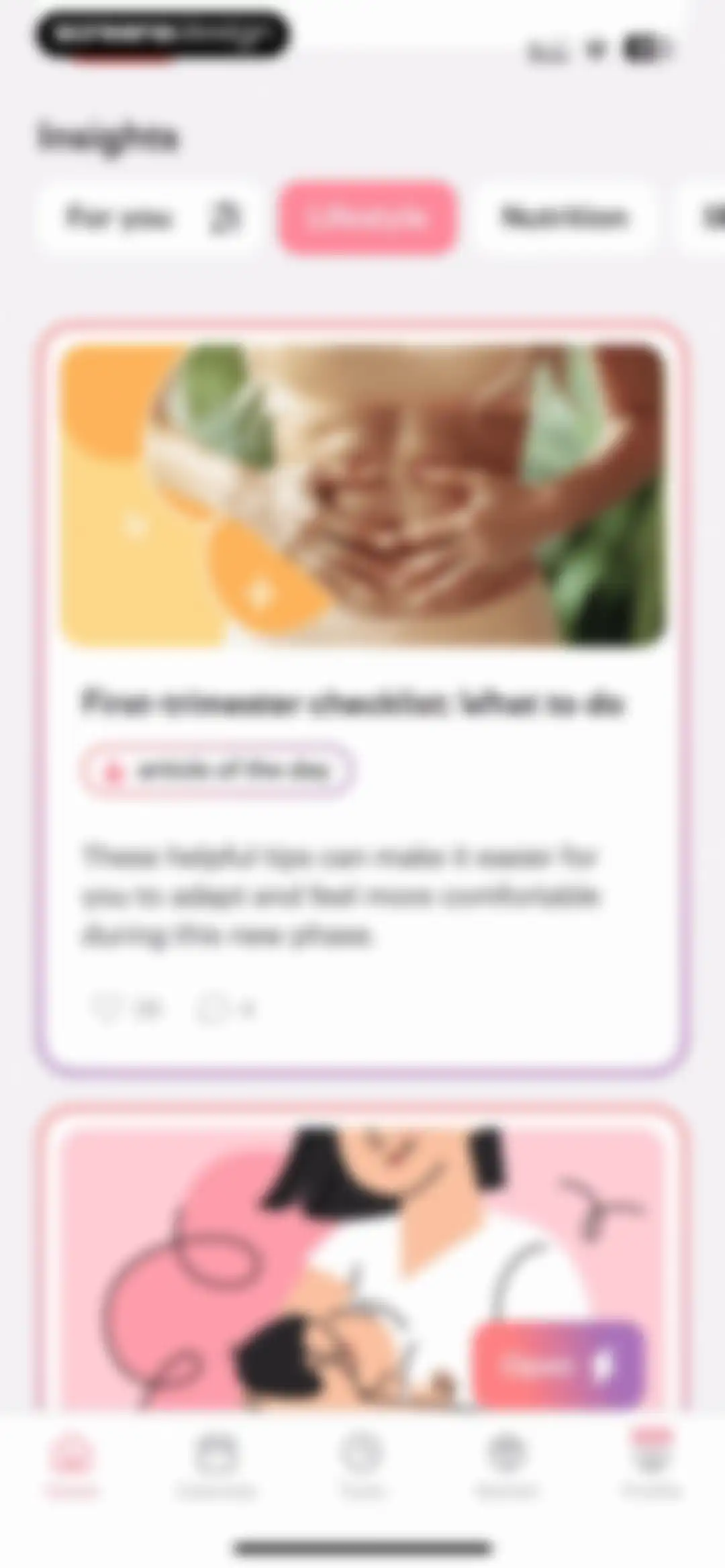amma: Pregnancy & Baby Tracker screen 87