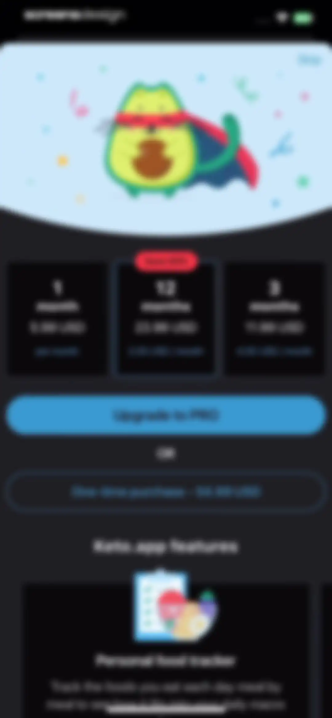 Keto diet app－Low carb manager screen 22