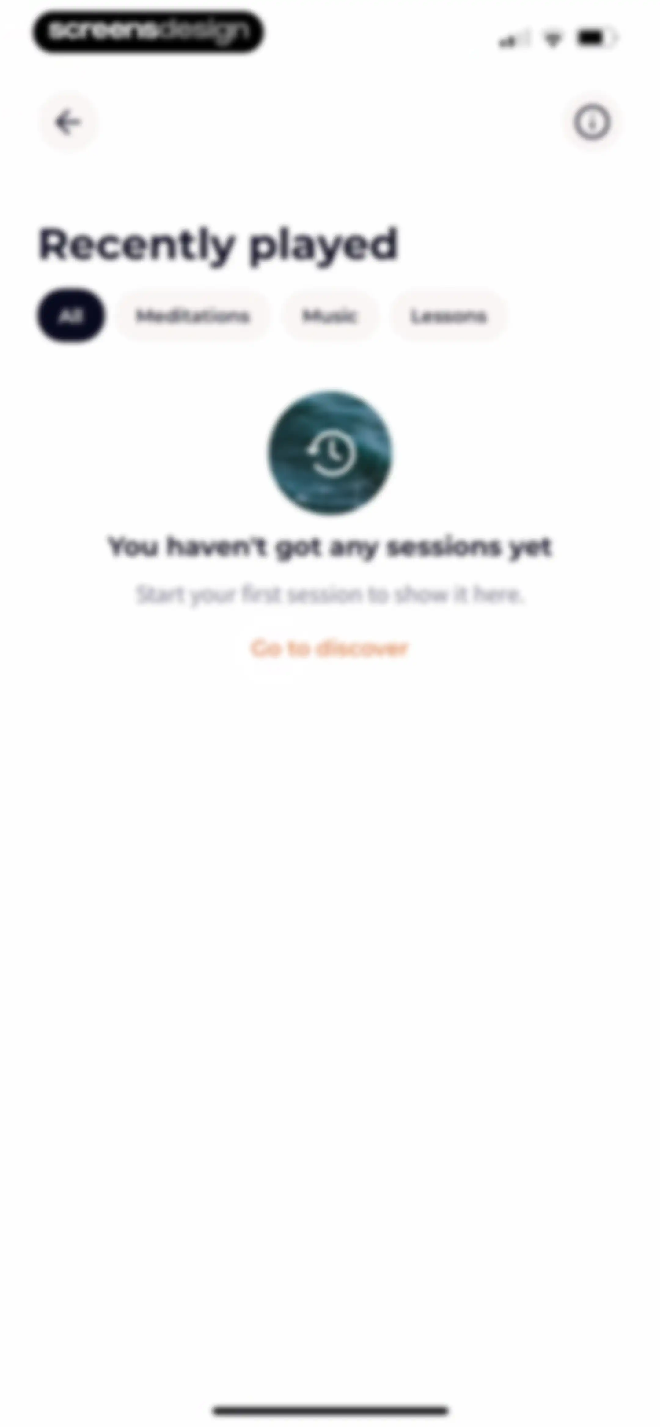 Meditation Moments - Guided screen 103