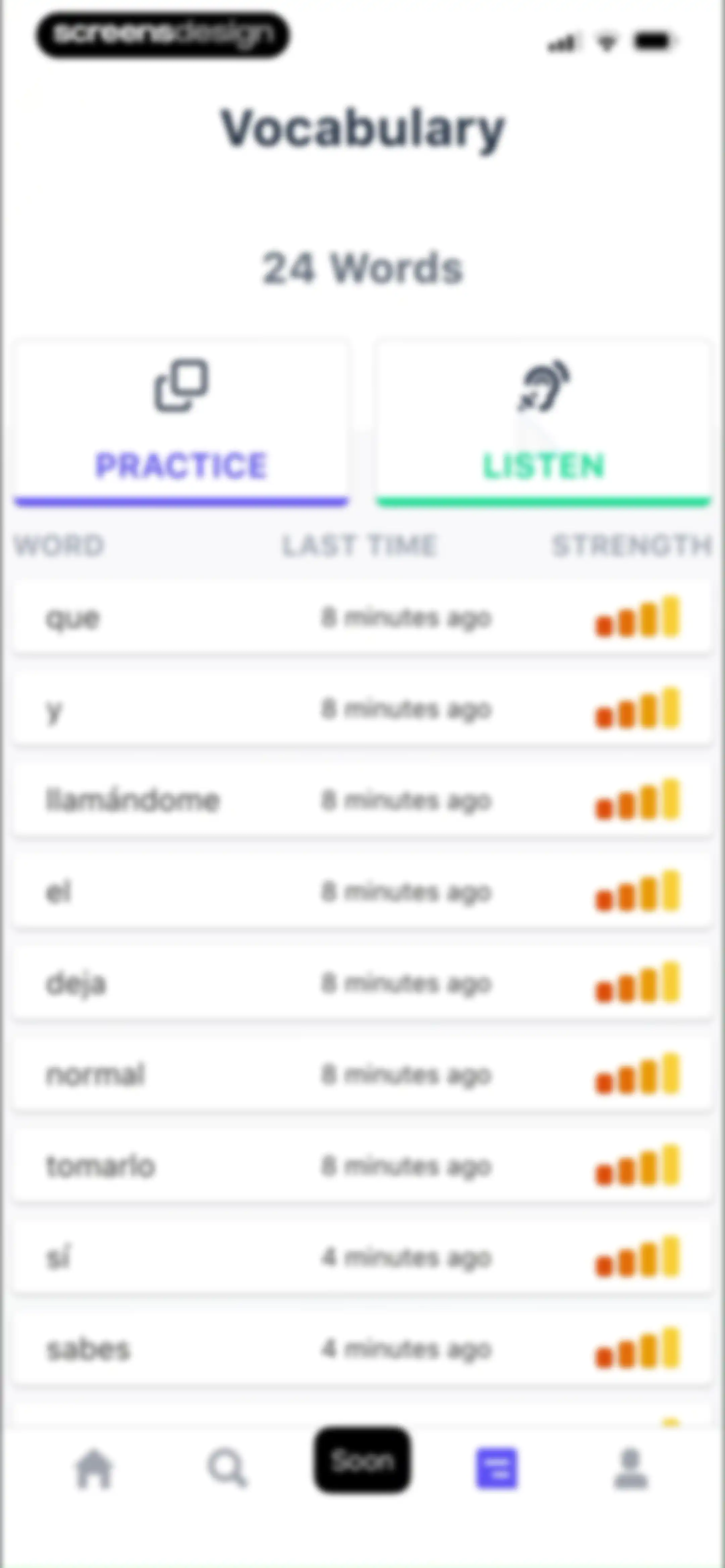 Language Reactor - Sounter screen 108