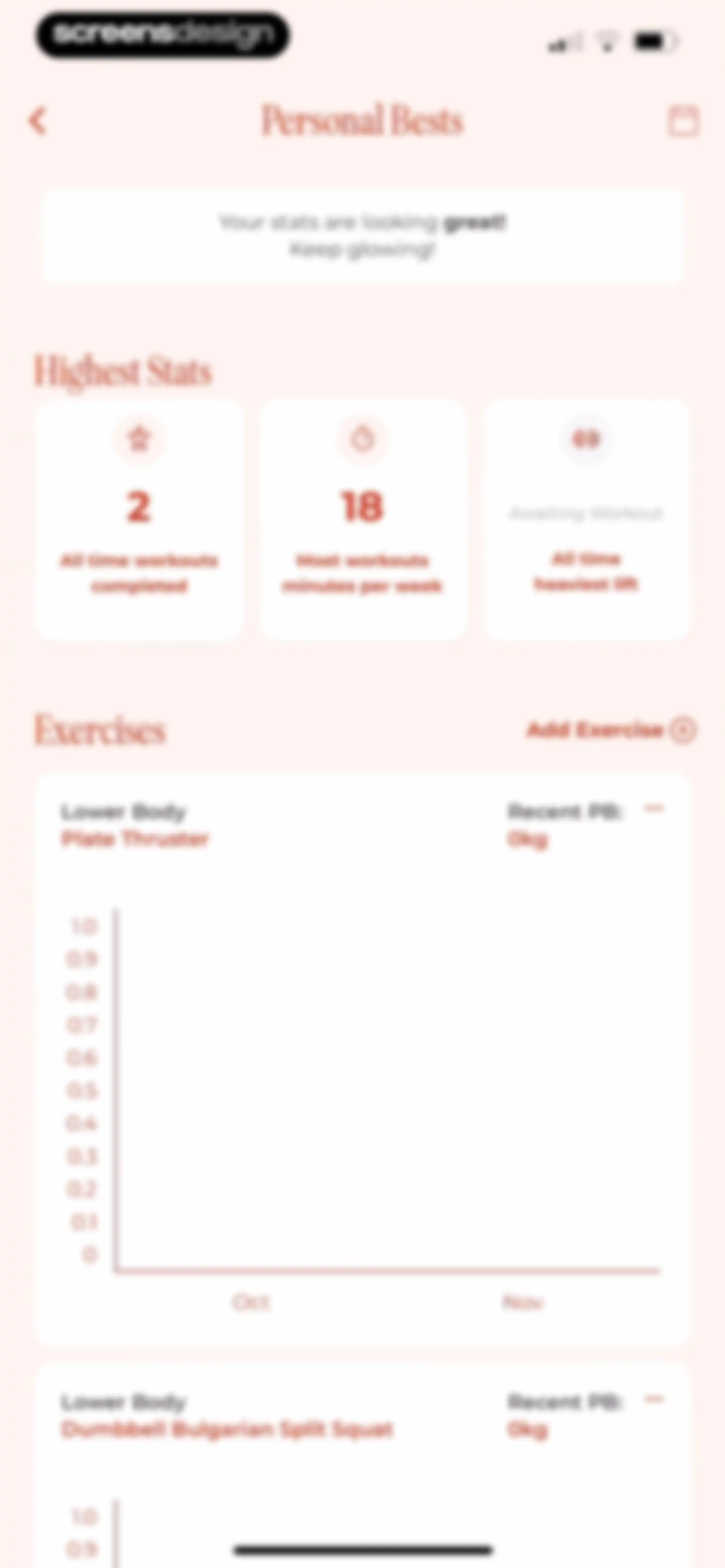 WeGLOW: Home Workout for Women screen 176