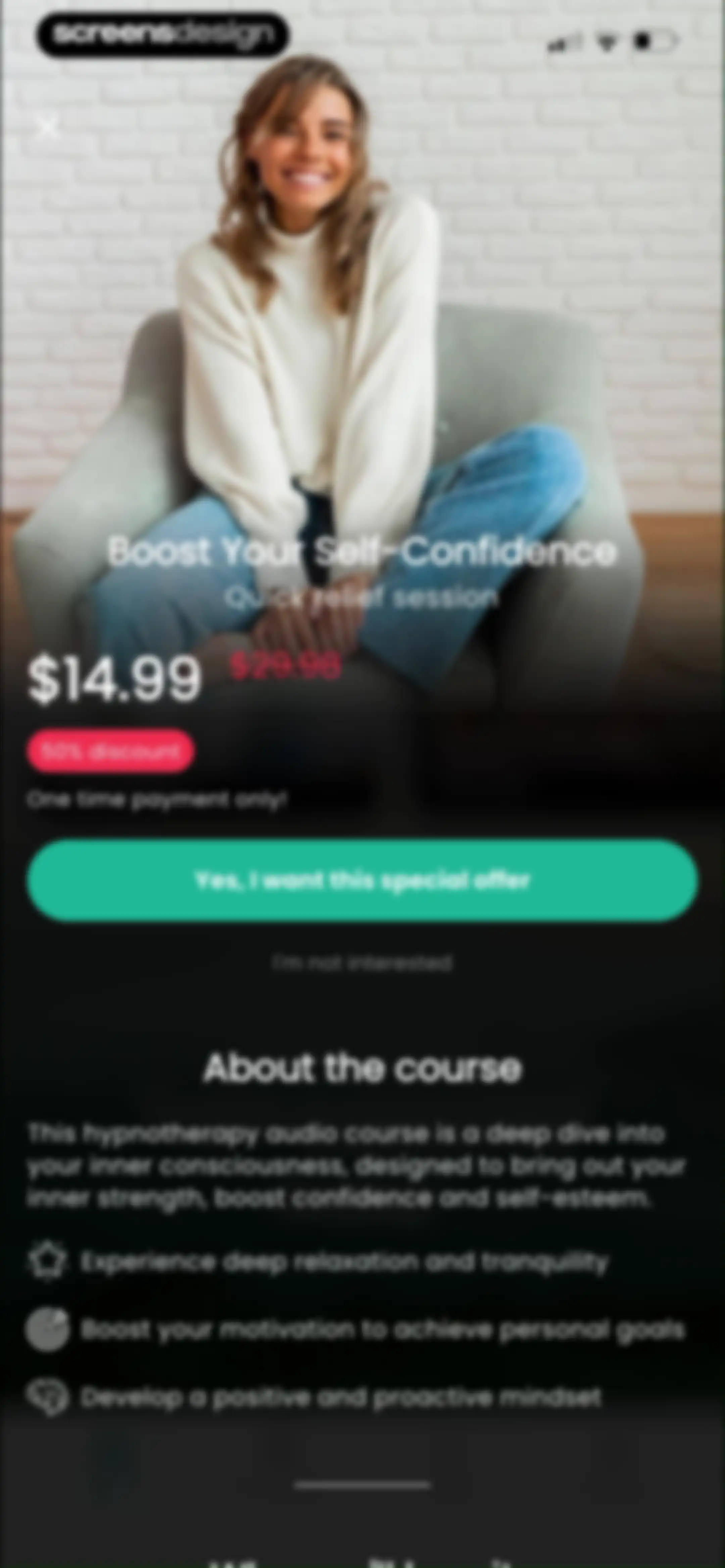 Hypnozio: Hypnotherapy & Care screen 51