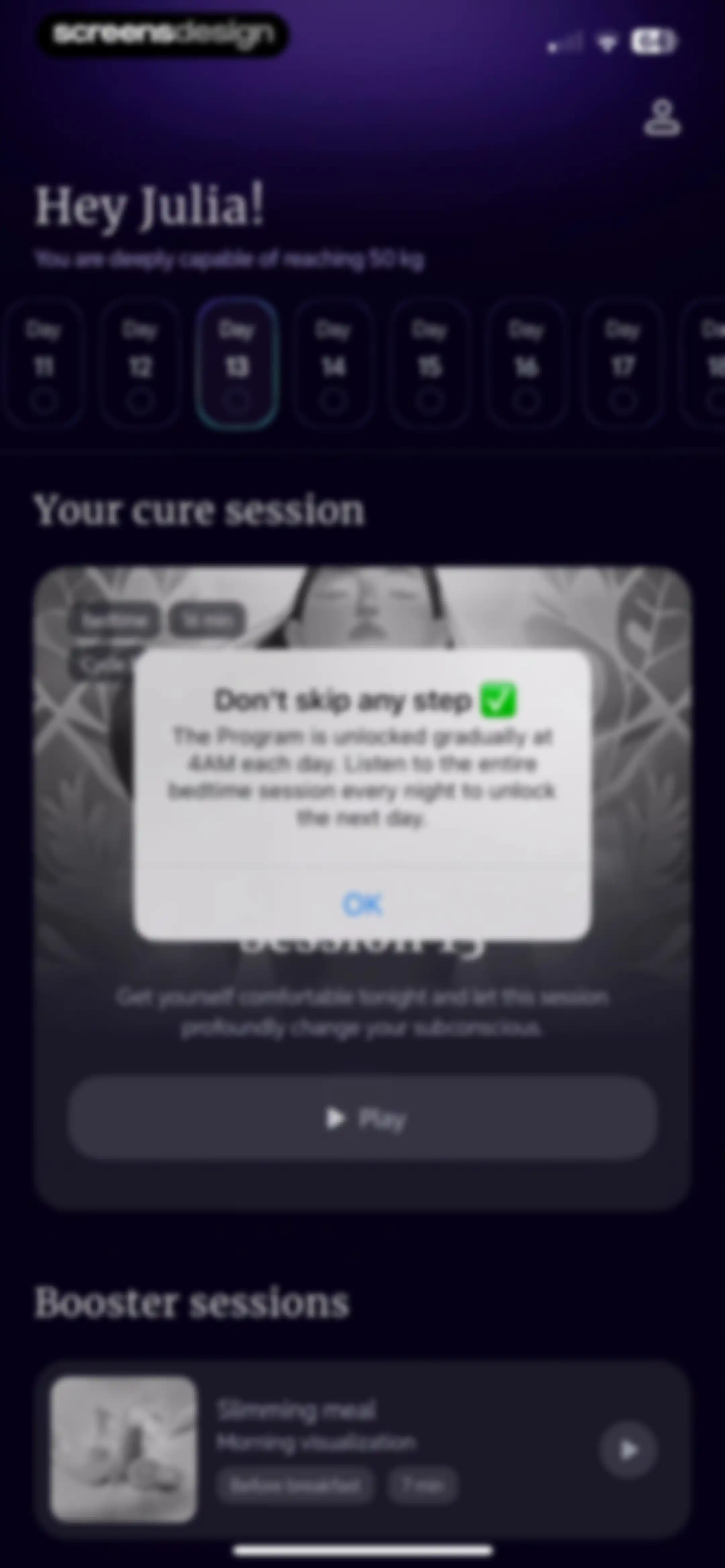 KURE: Rewire by Hypnosis screen 45