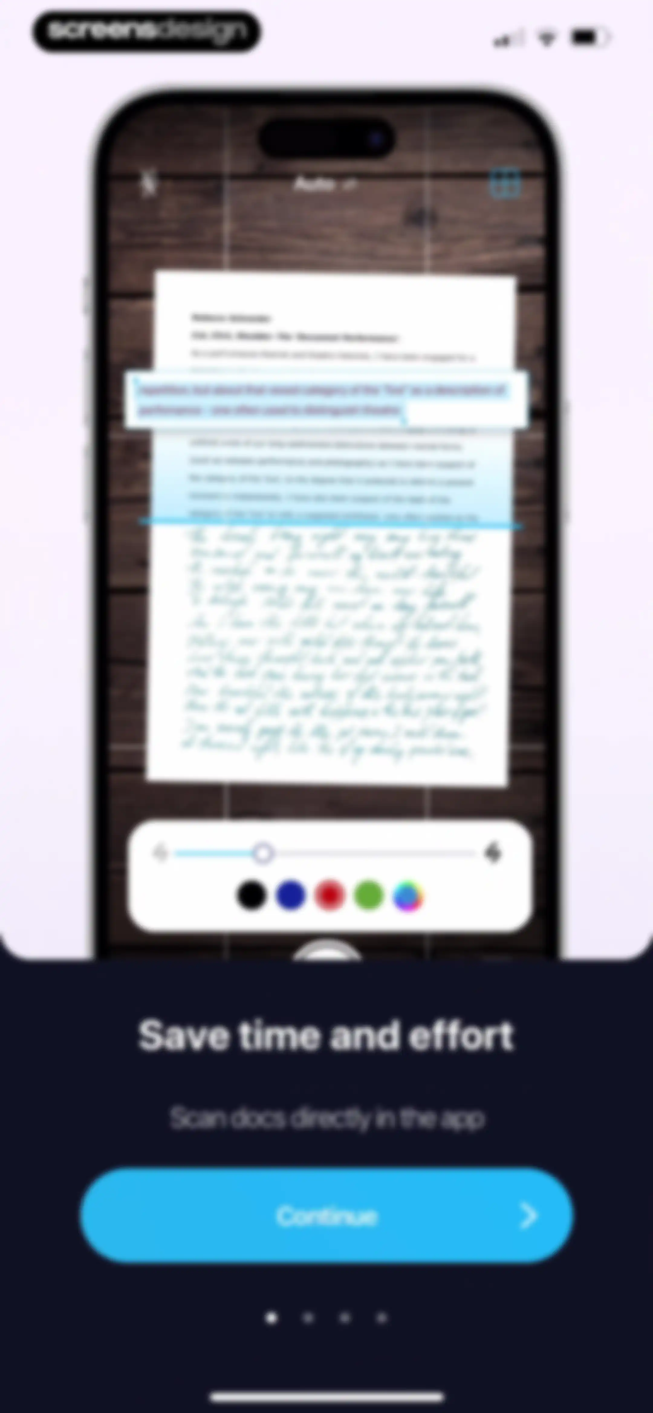 iScanner: PDF Document Scanner screen 4