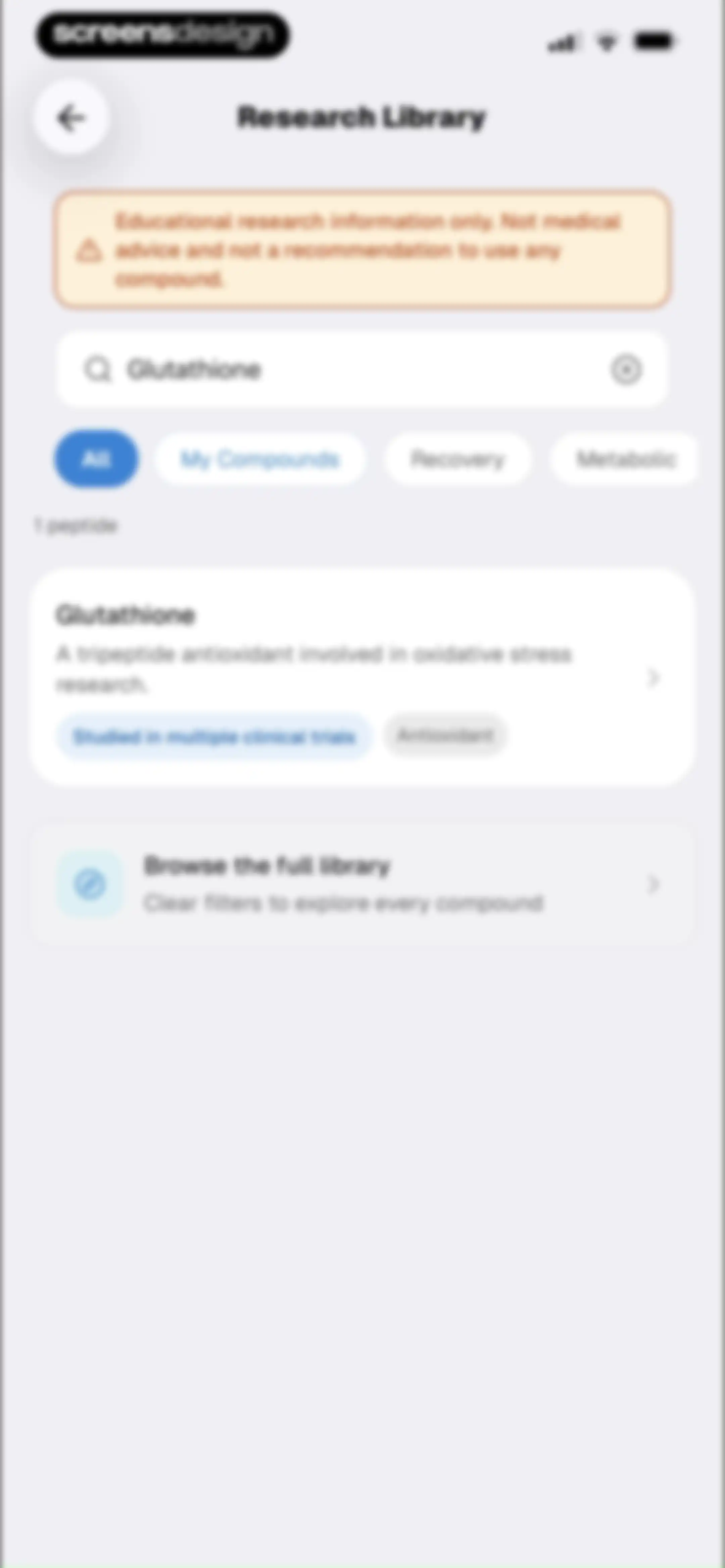 Pep AI: Peptide GLP-1 Tracker screen 114
