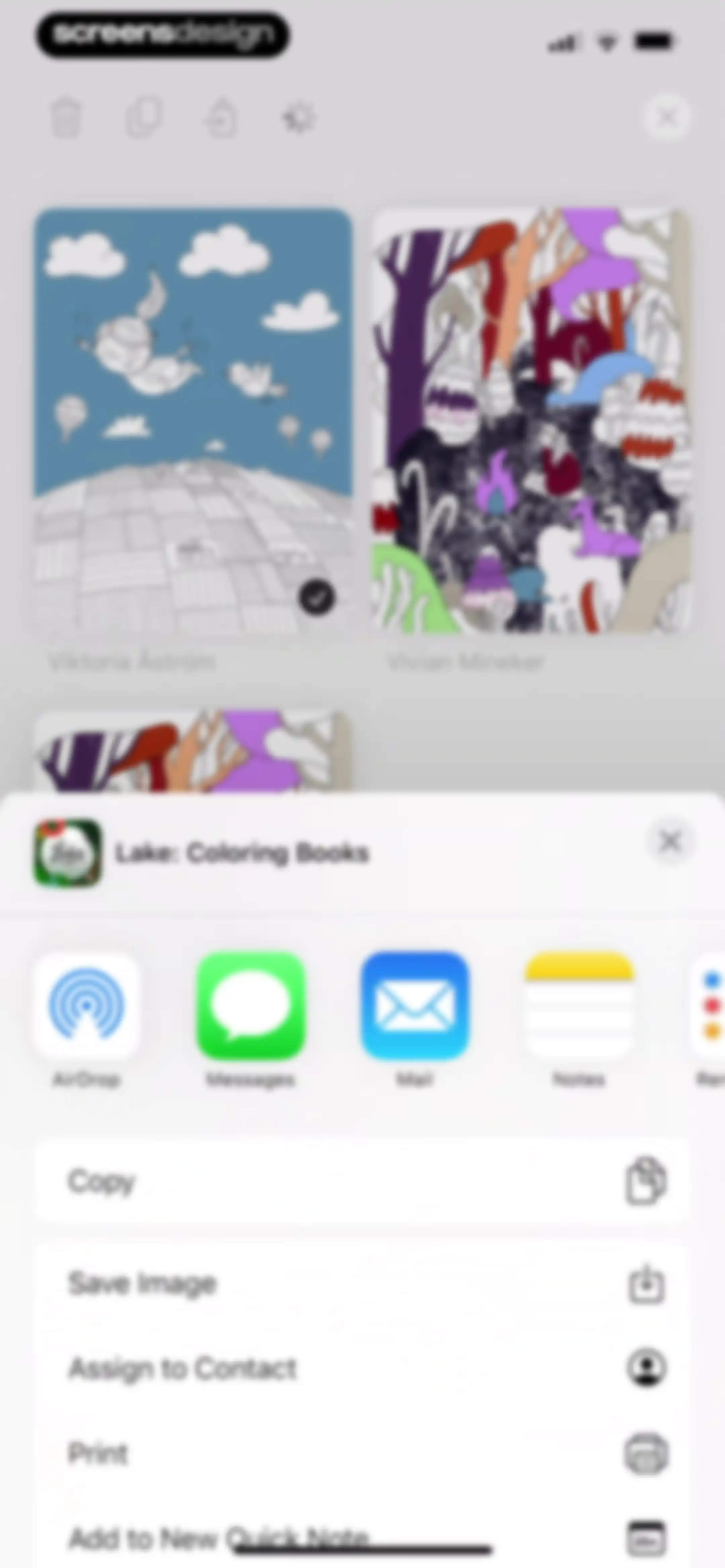 Lake: Coloring Book for Adults screen 101