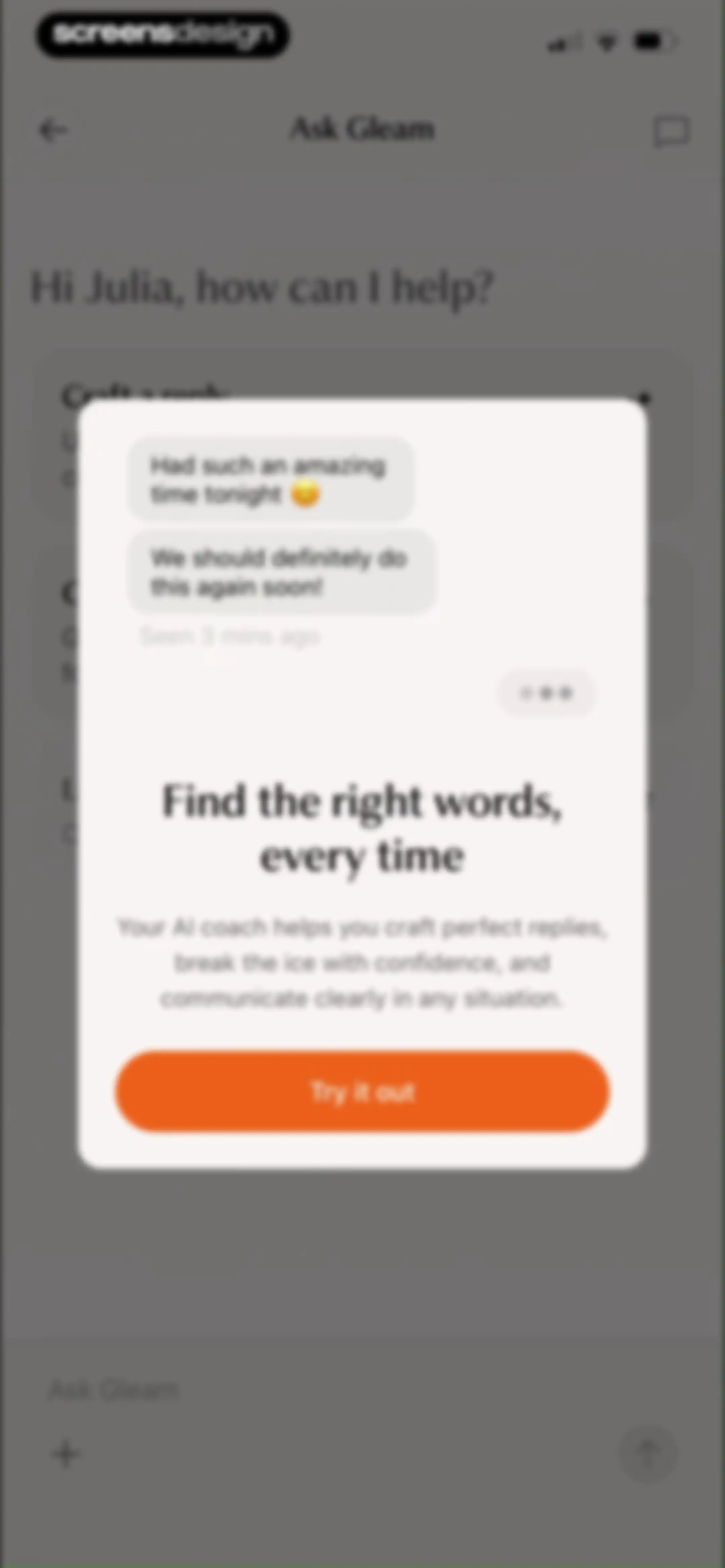 Gleam: Social Intelligence screen 72