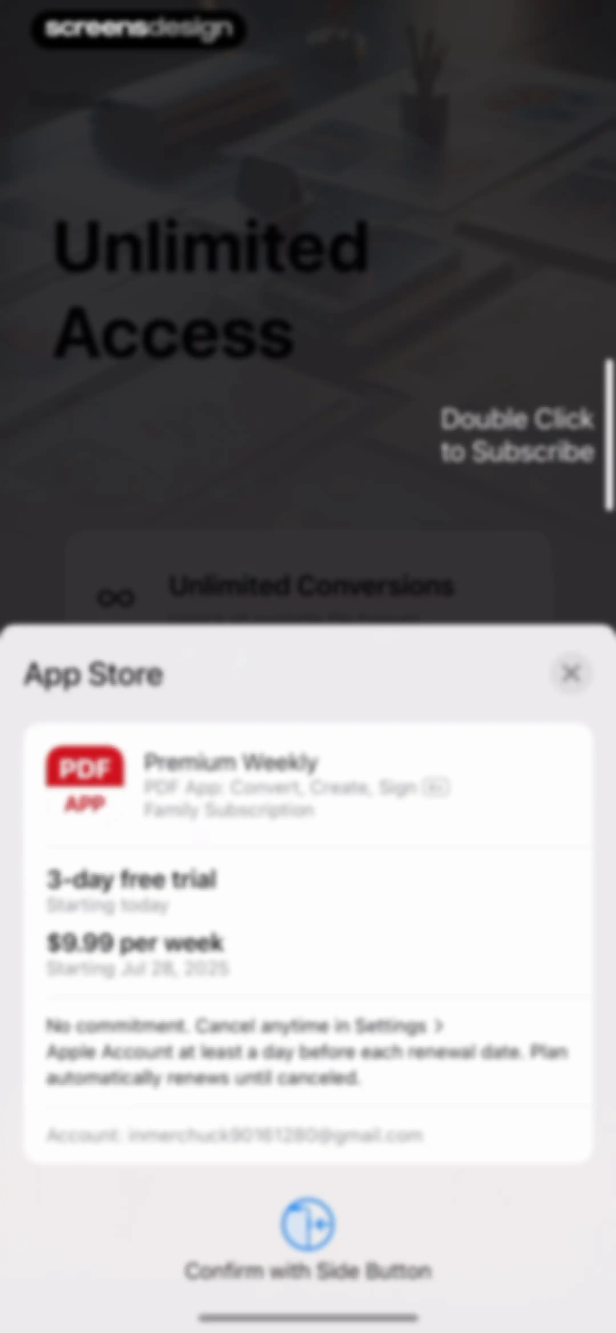 PDF App: Convert, Create, Sign screen 2
